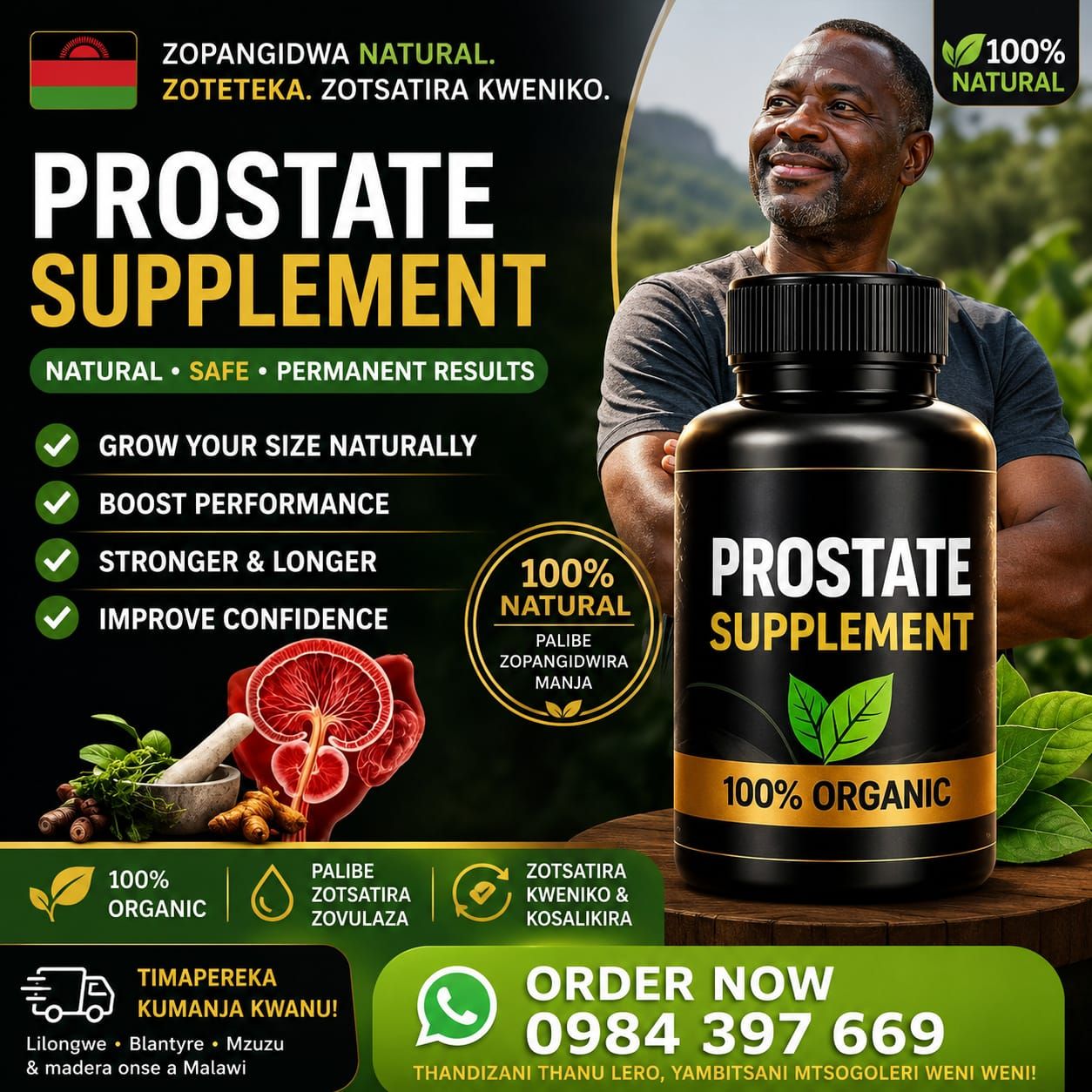 Bright herbals Facebook ad: https://wa.me/+265984397669
