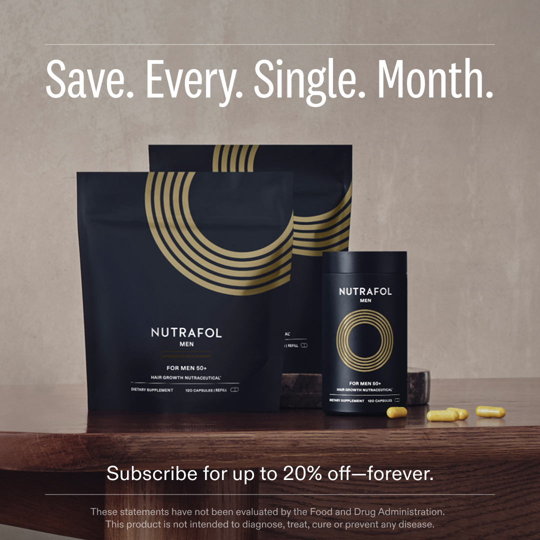 Nutrafol Men Facebook ad
