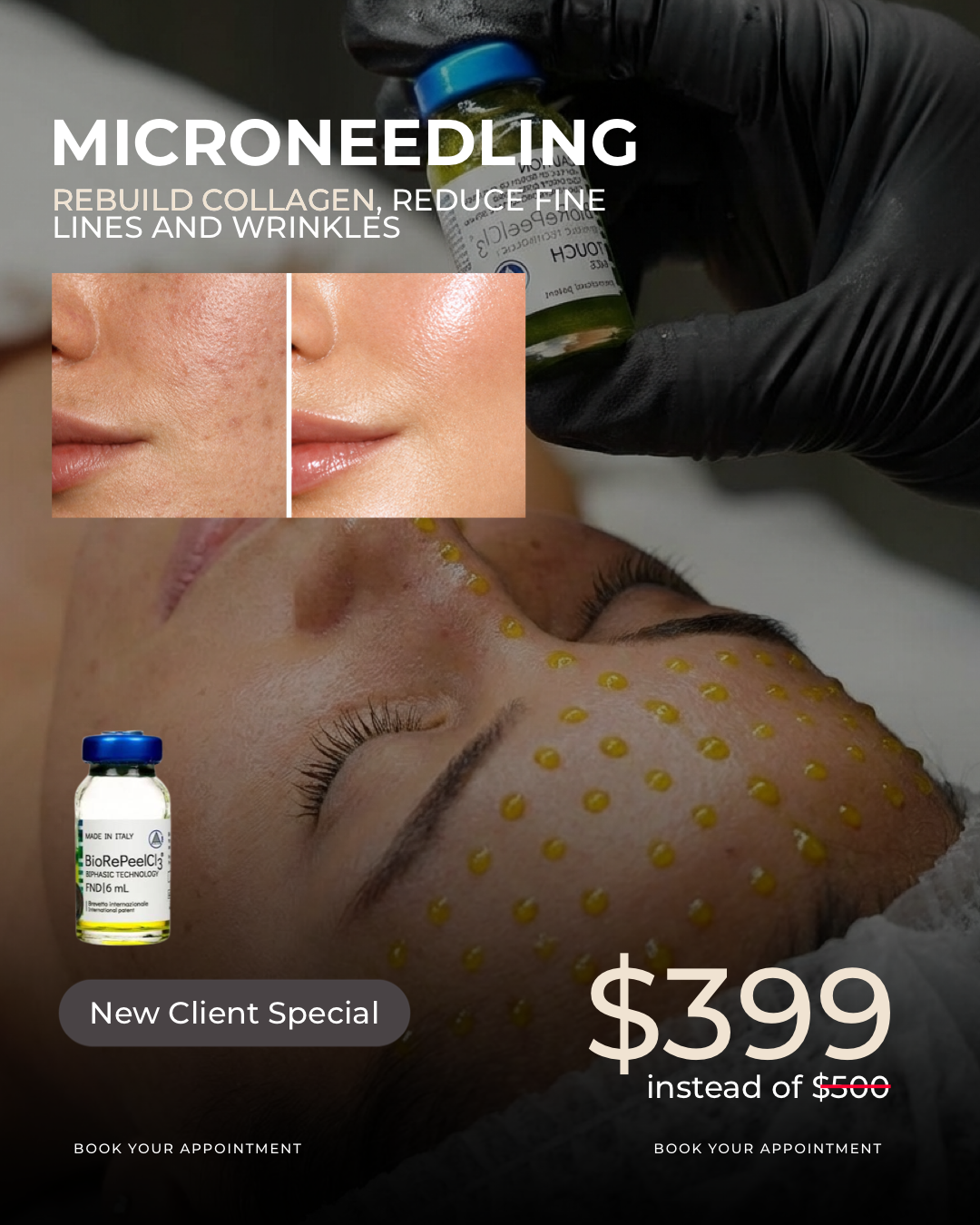 Sculpt Blvd Facebook ad: Tighten and Smooth Your Face