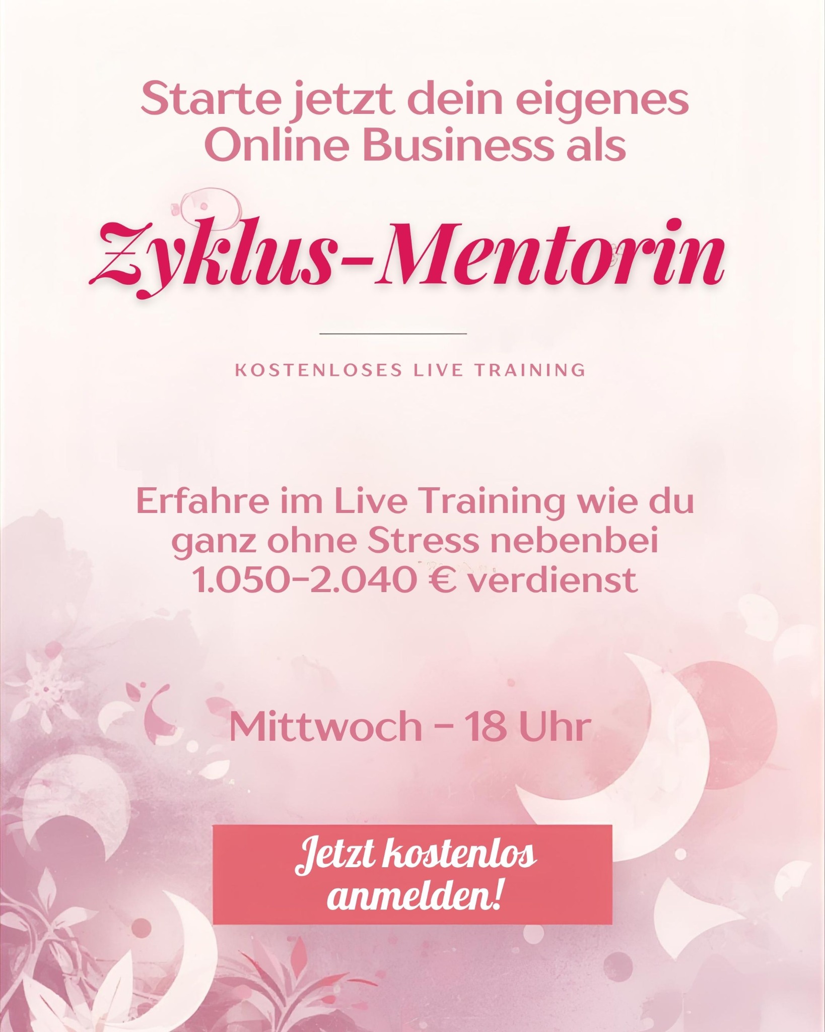 Zyklus Mastery Community Facebook ad: LIVE am 27. Mai