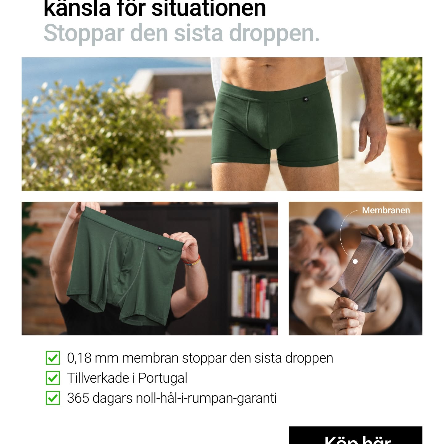 Basic+Ally Facebook ad: Kalsongerna som blockerar den sista droppen