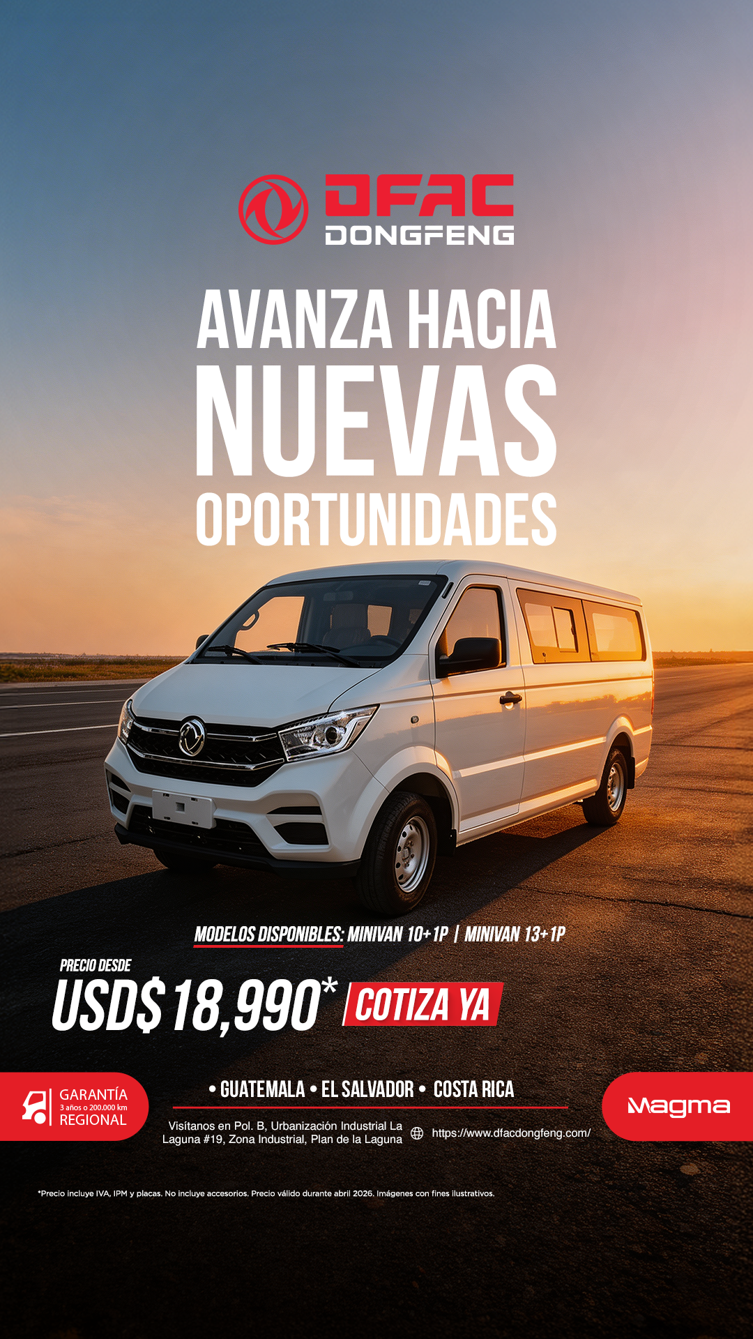 DFAC El Salvador Facebook ad from May 11, 2026