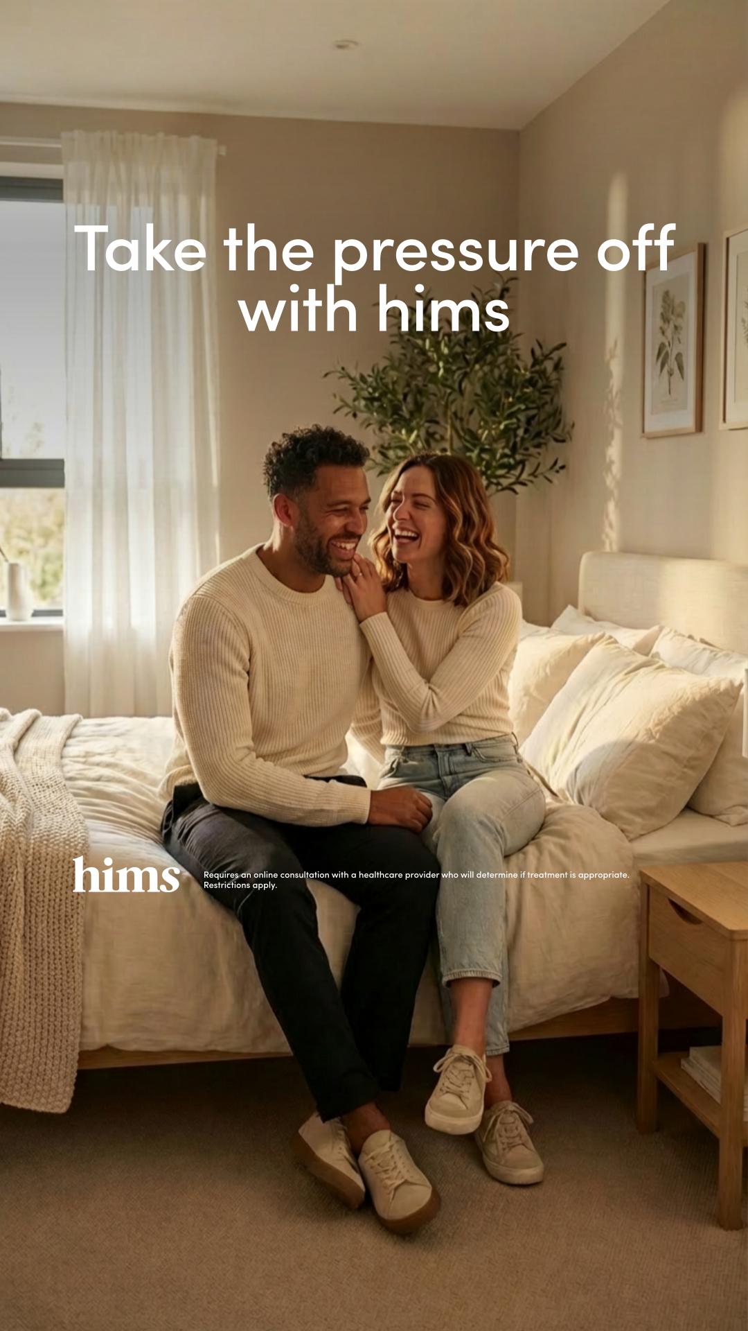 hims Facebook ad