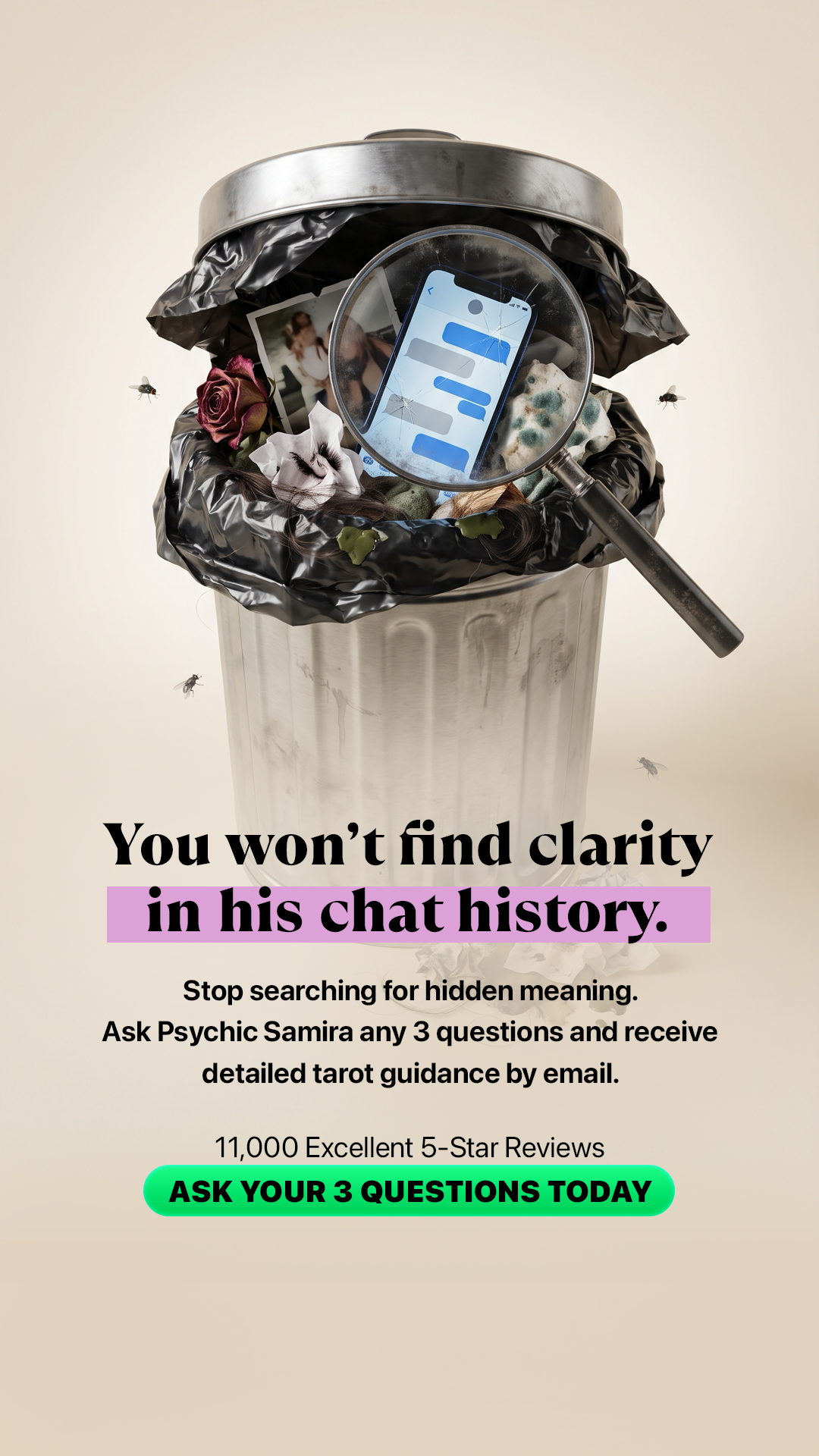 Psychic Samira Facebook ad