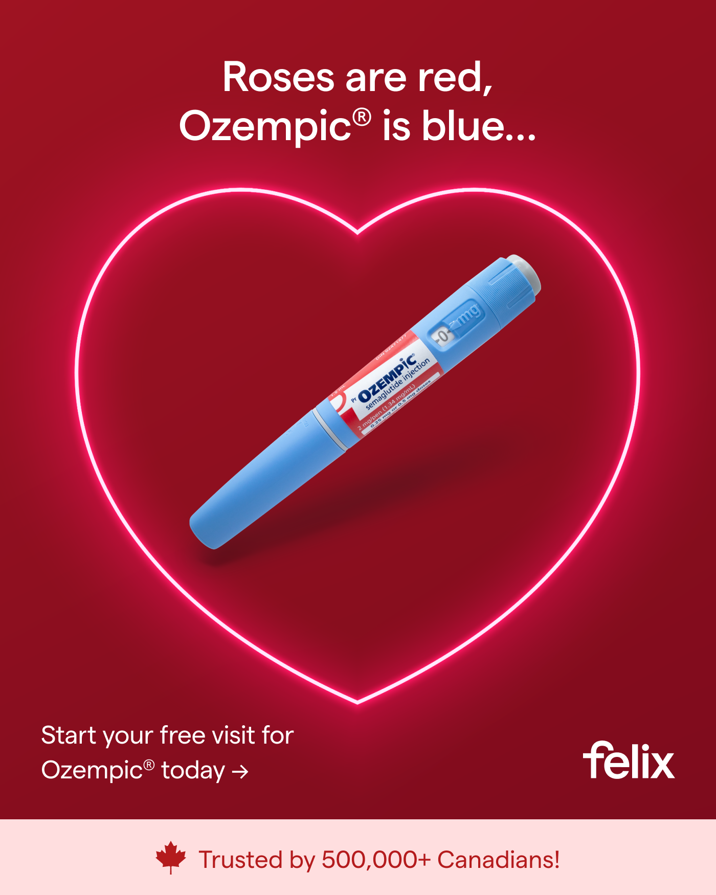 Felix Health Facebook ad