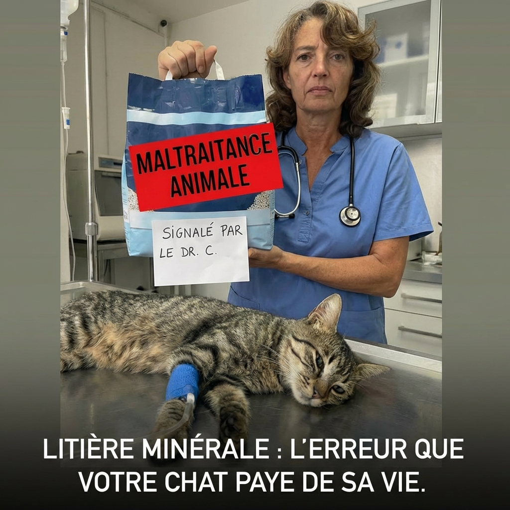 Dr Marie C. Facebook ad: Ce que votre litière fait entre deux nettoyages