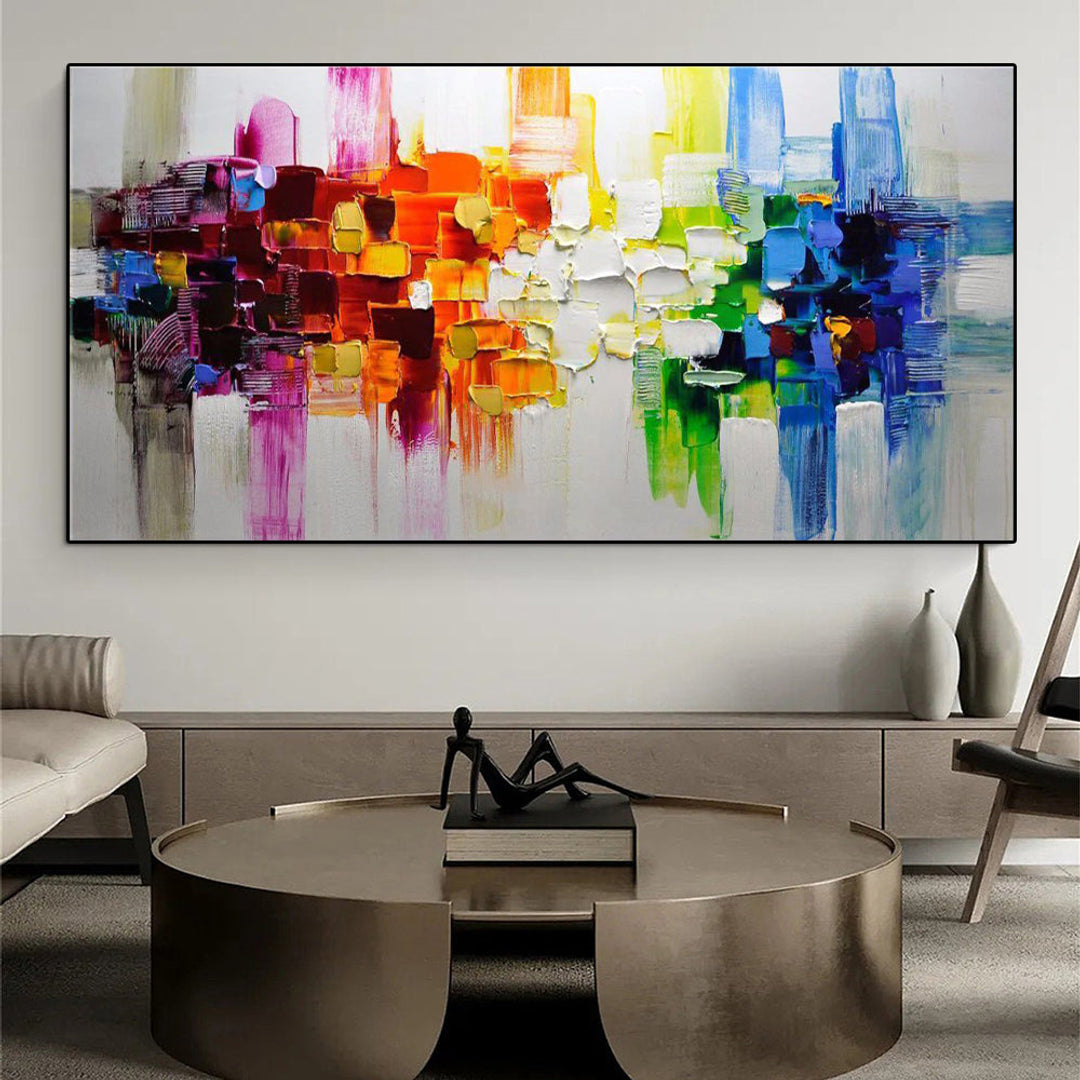 Wall Art Daily Facebook ad: I'm very happy with my canvas art is…