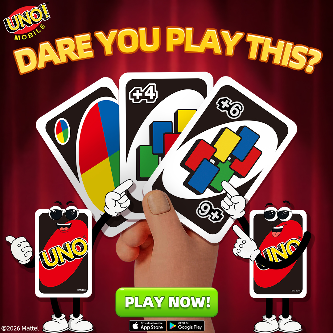 UNO! Mobile Game Facebook ad