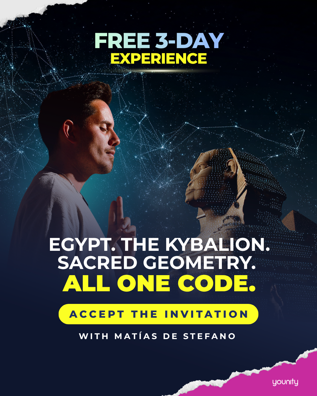 younity International Facebook ad: Coherence is the shift you haven't tried