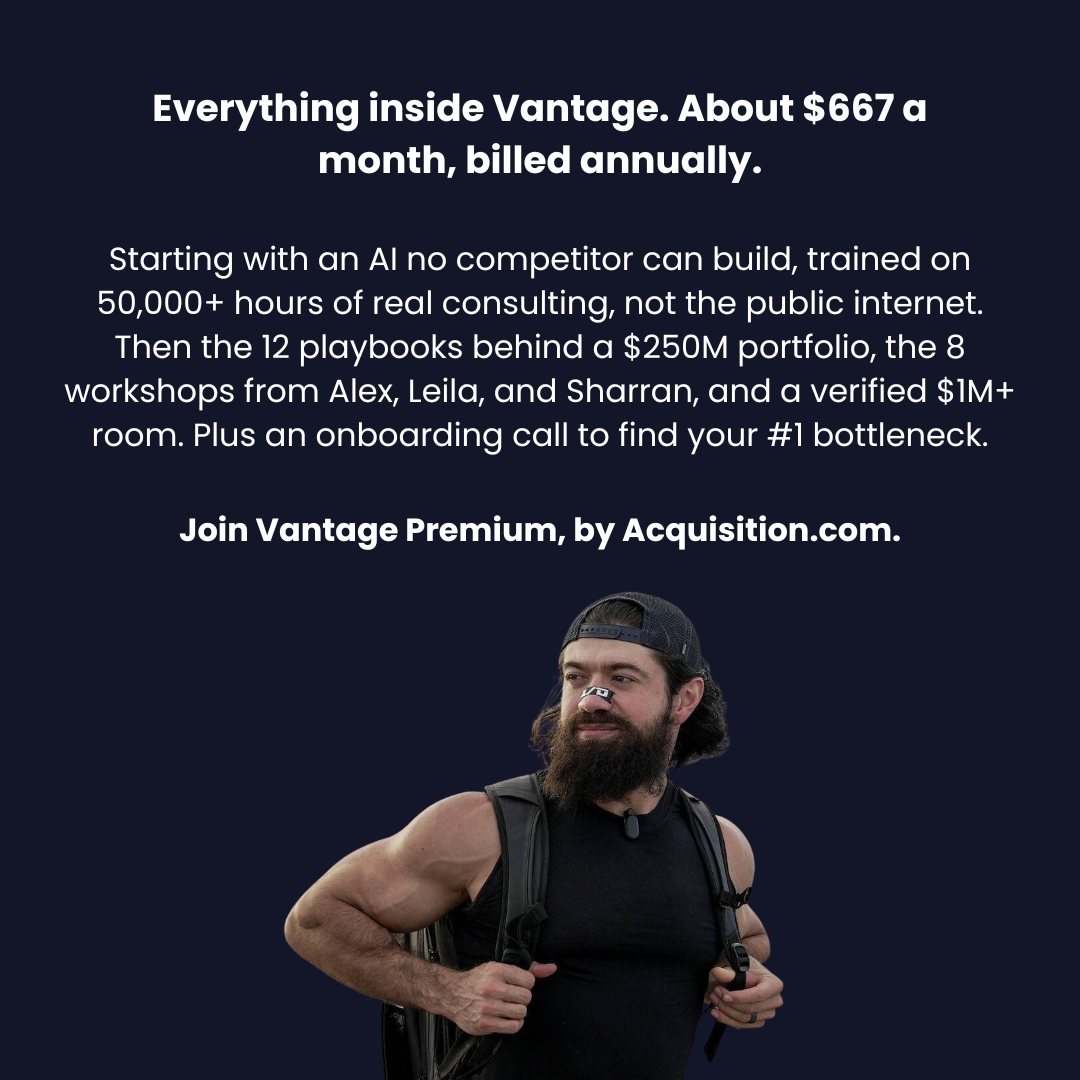 Alex Hormozi Facebook ad