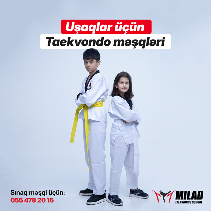 Milad Taekvondo Məktəbi Facebook ad