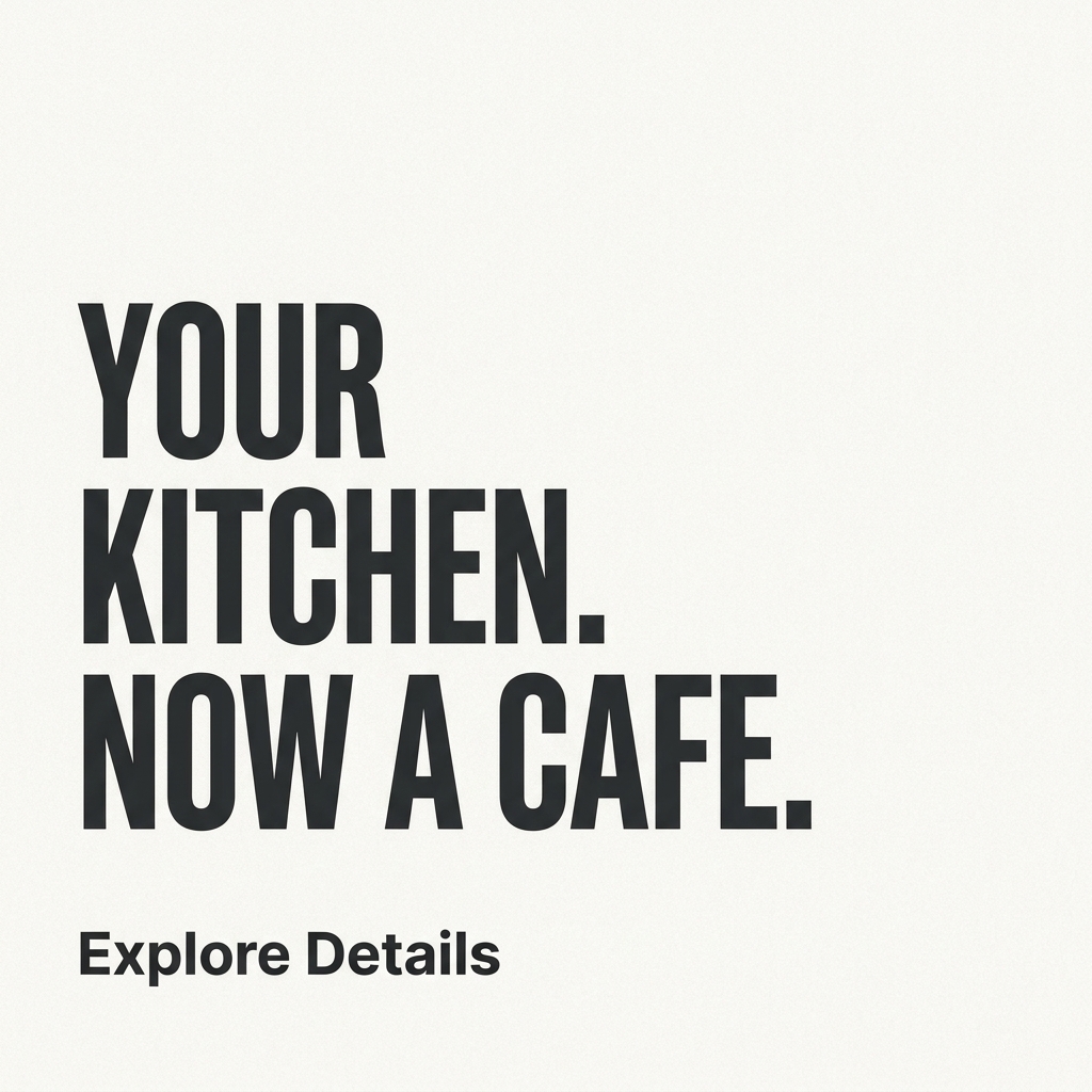 Neta Recommends Facebook ad: Transform your kitchen into a cafe