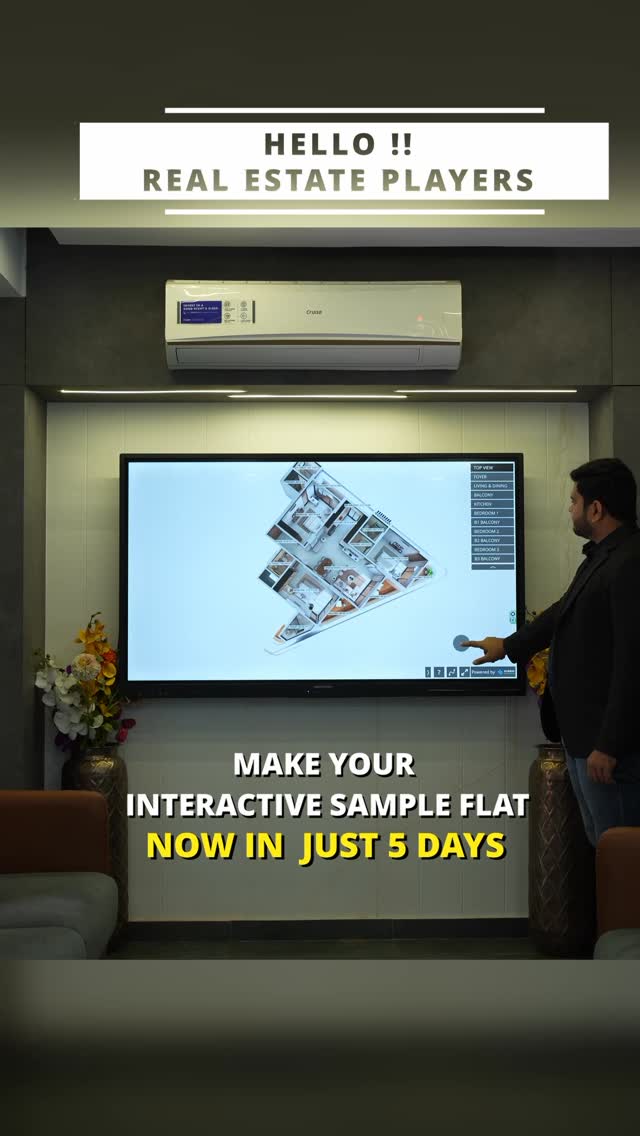 Surbhi Infotech Facebook ad: Don’t Wait for a Physical Sample Flat, Make…
