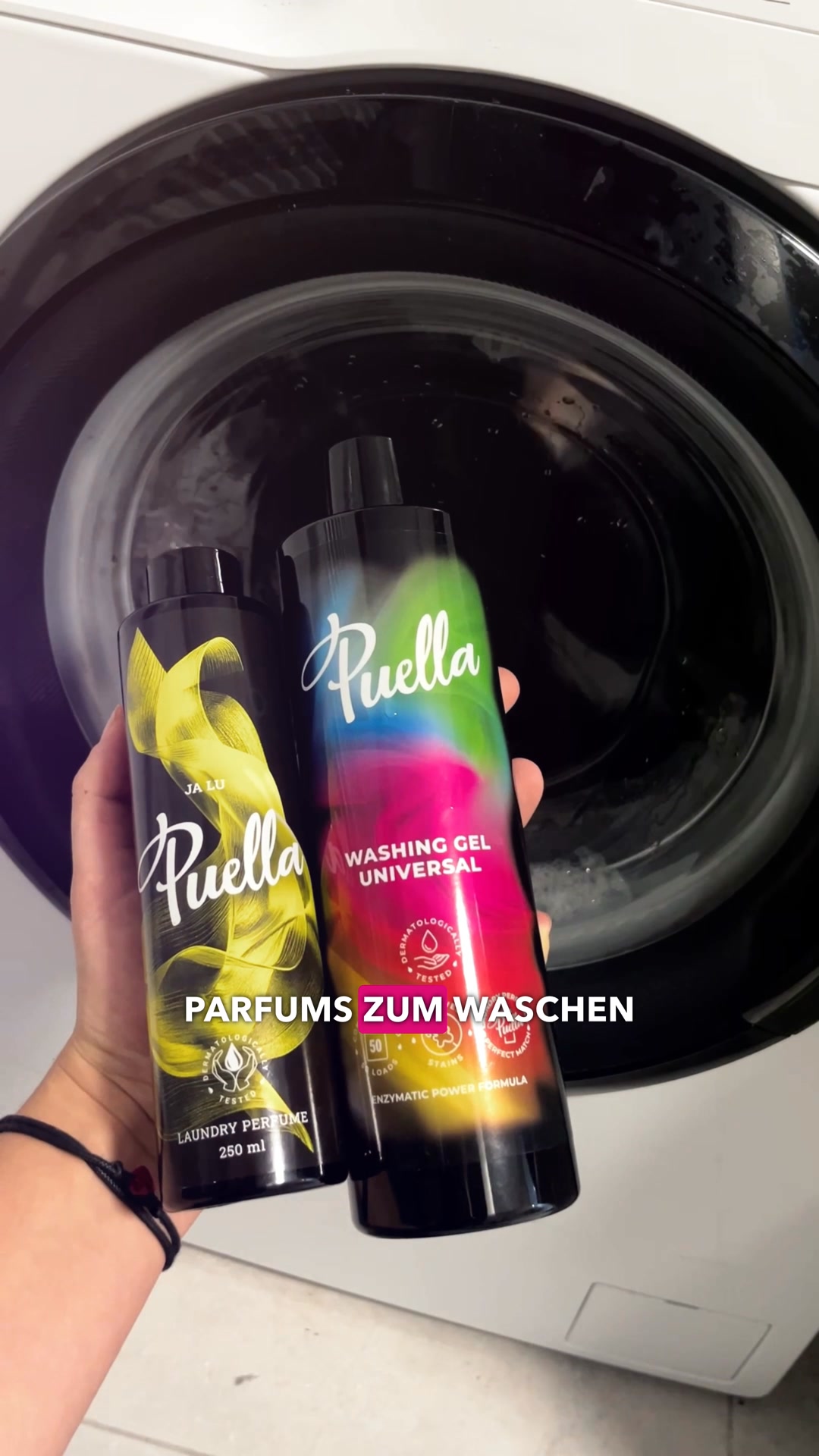 PUELLAdufte Facebook ad: Entdecken Sie Düfte, die lange halten.