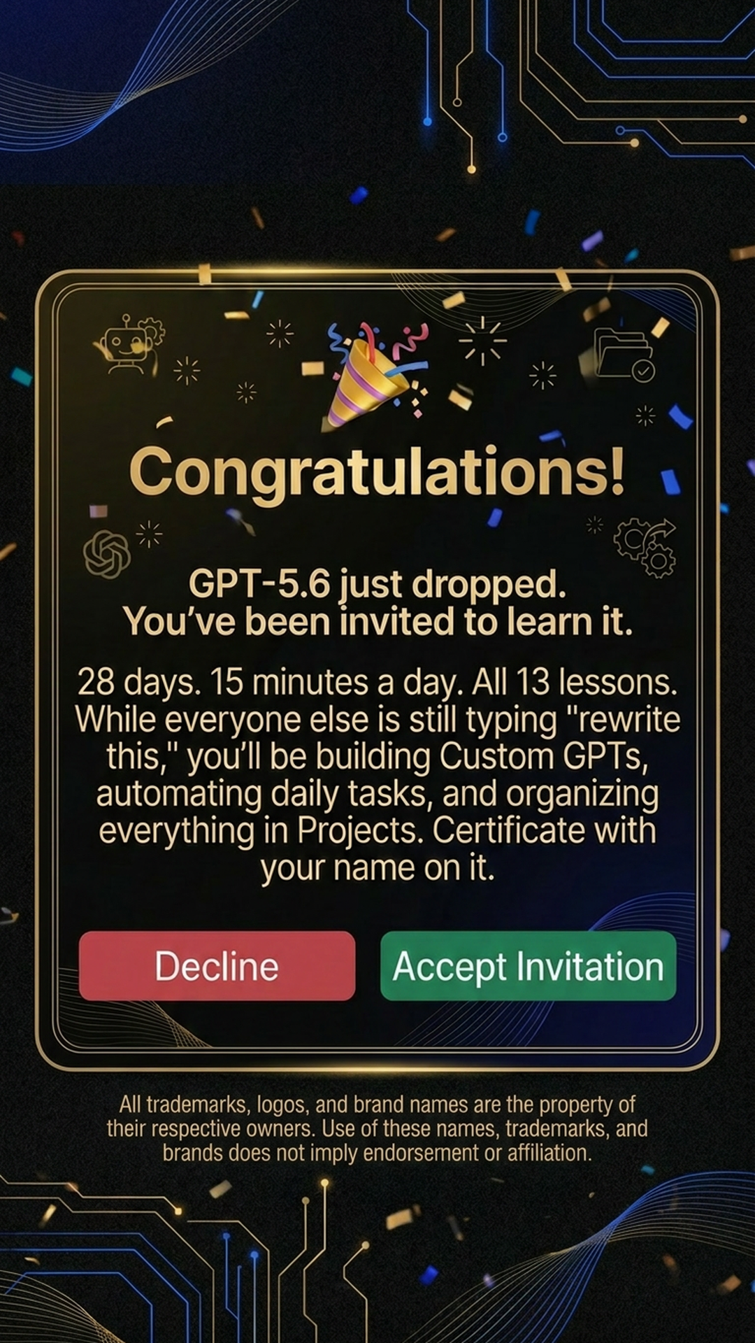 Coursiv Facebook ad