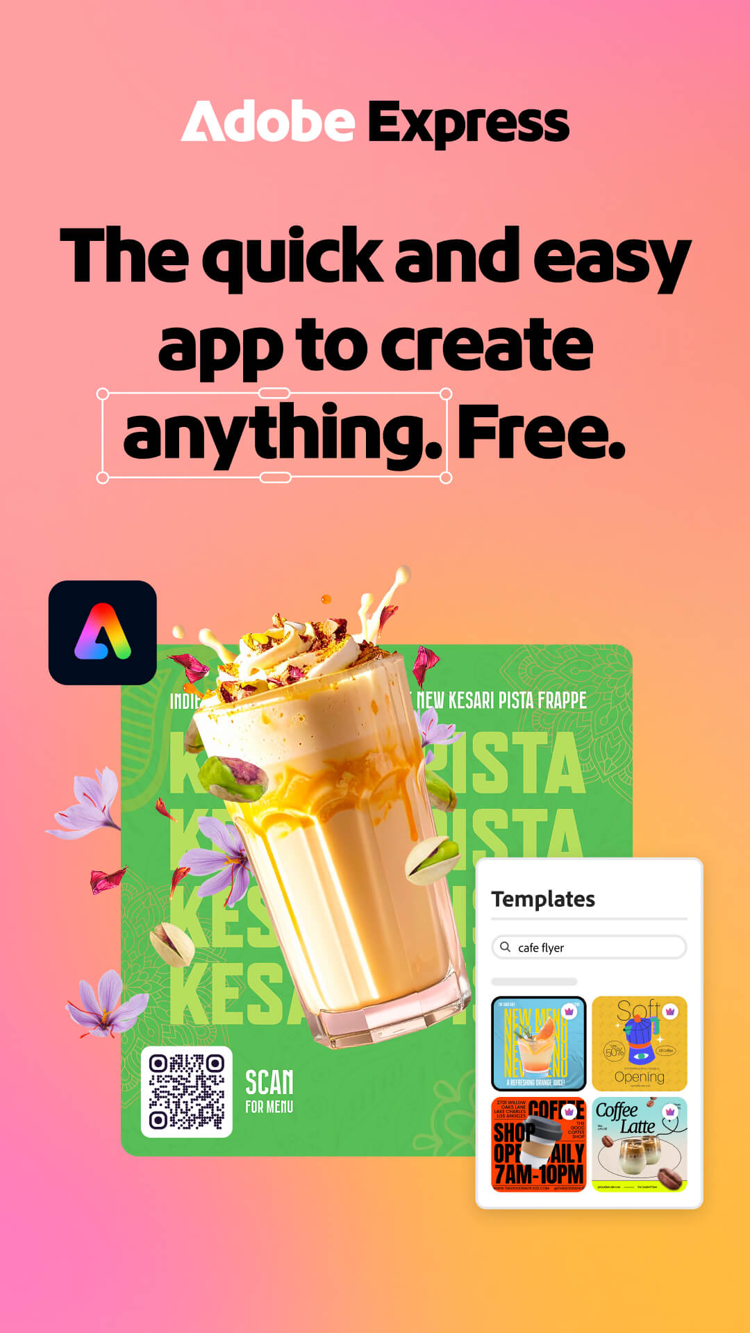 Adobe Express Facebook ad