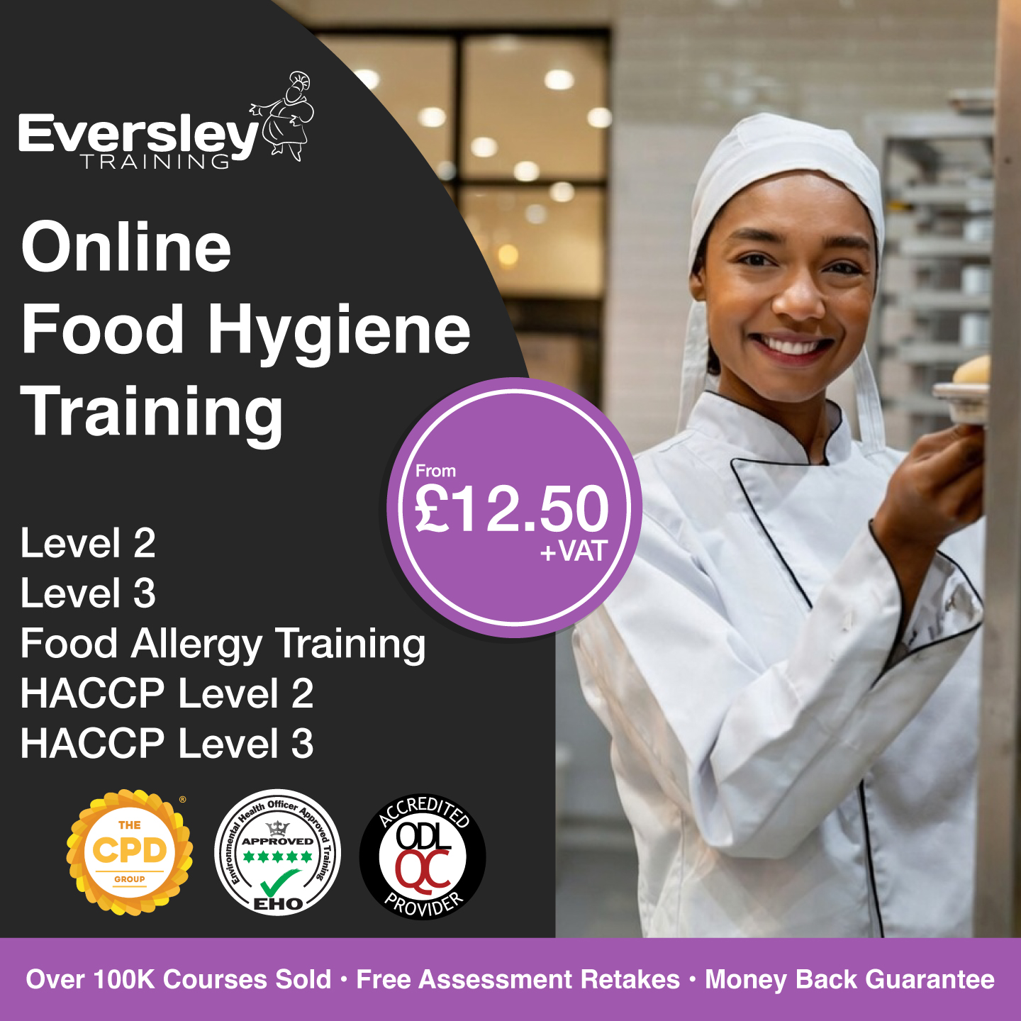 Eversley Training Facebook ad