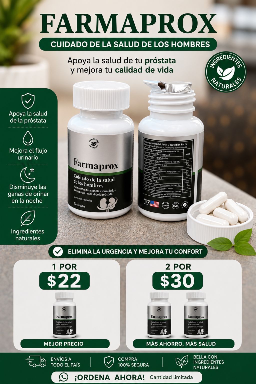 Flash Store Facebook ad: 2 por $30