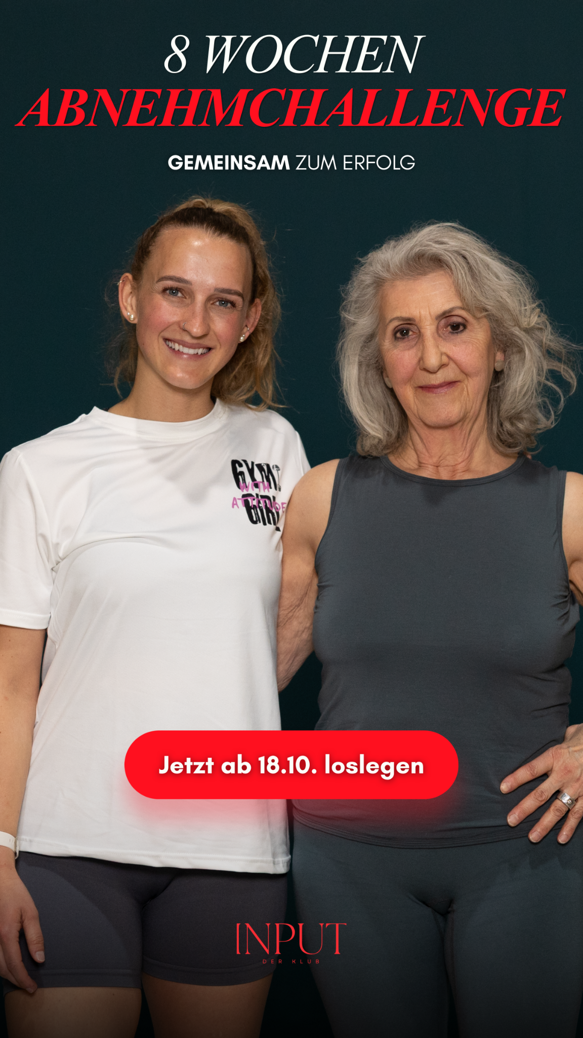 INPUT - Der Klub Facebook ad: Kennst du das Gefühl, dass beim Thema Abnehmen…