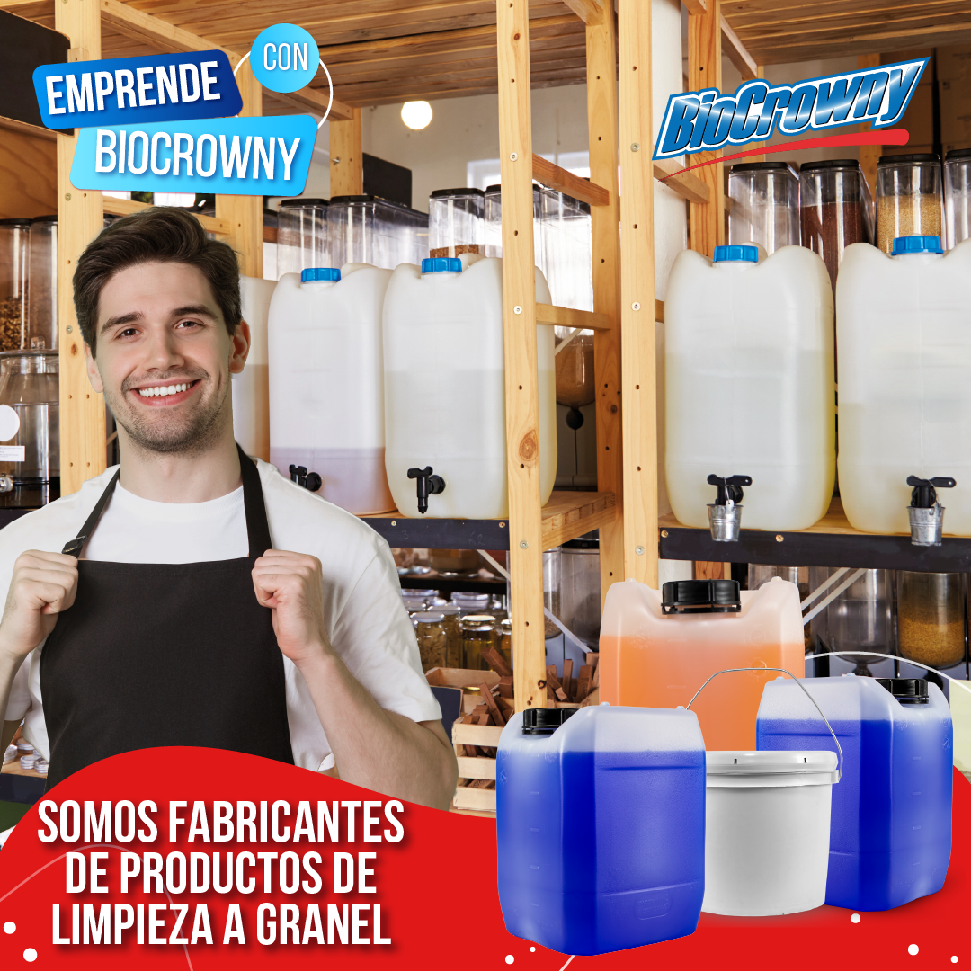 BioCrowny Facebook ad: Sé tu propio jefe con Biocrowny, fabricantes con 25 años…