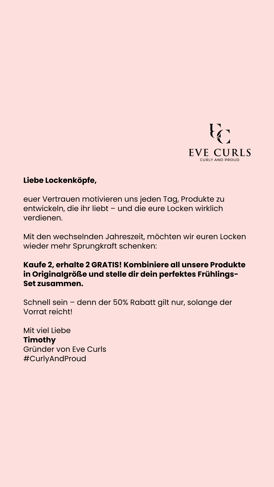 Eve Curls Facebook ad