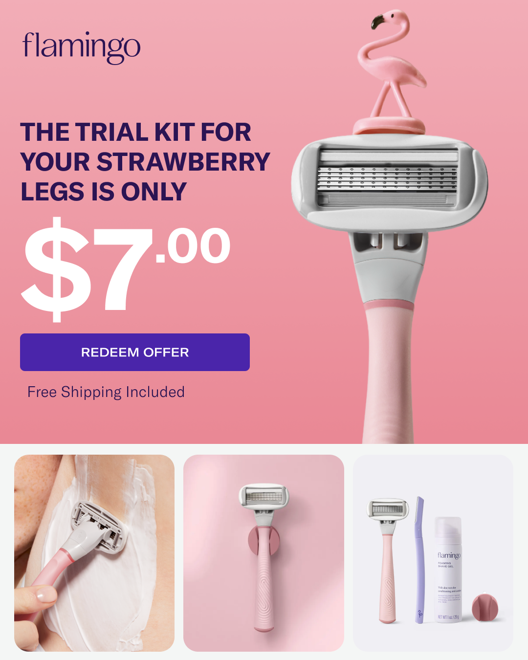 Flamingo Facebook ad