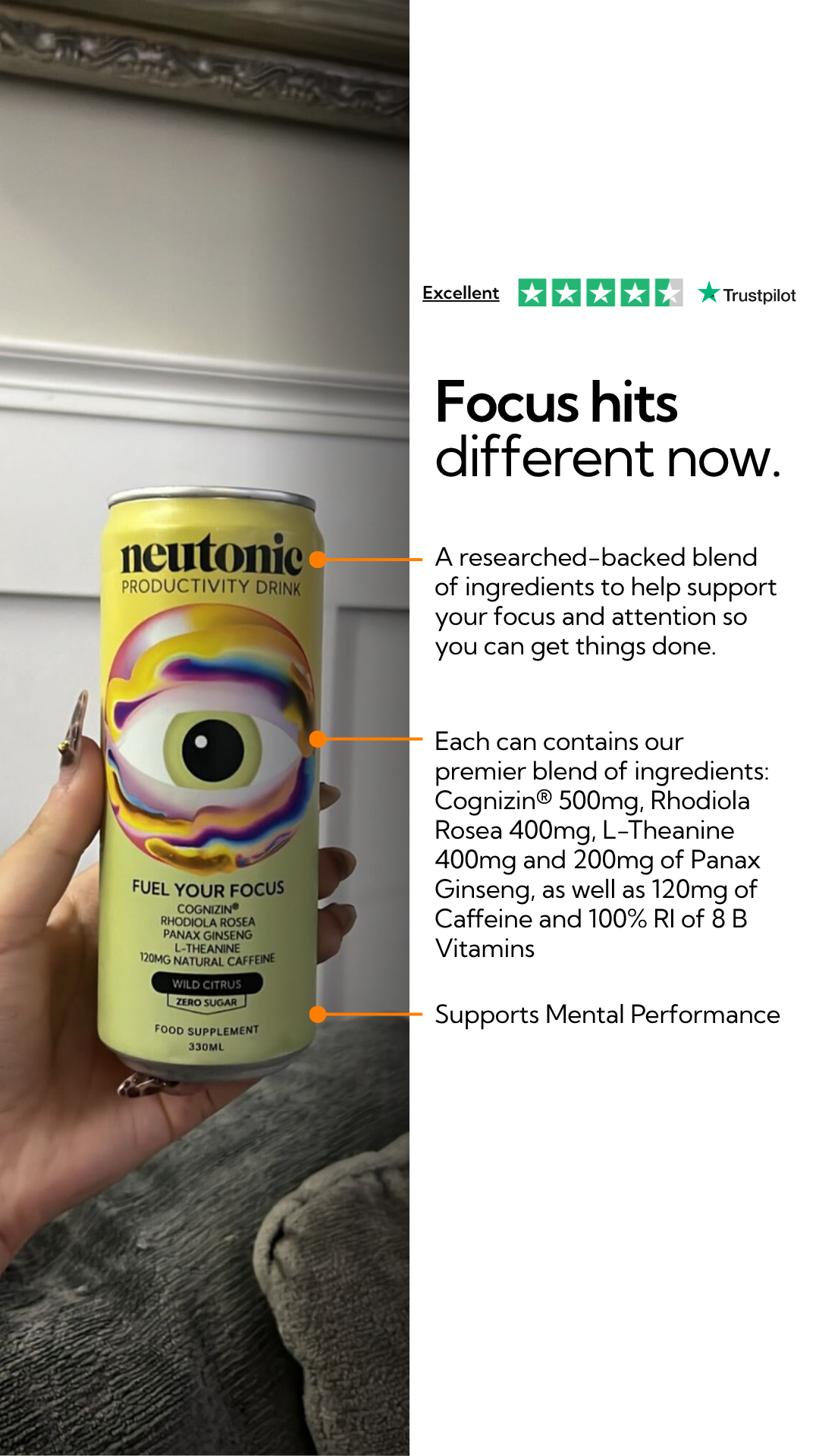 Neutonic Facebook ad