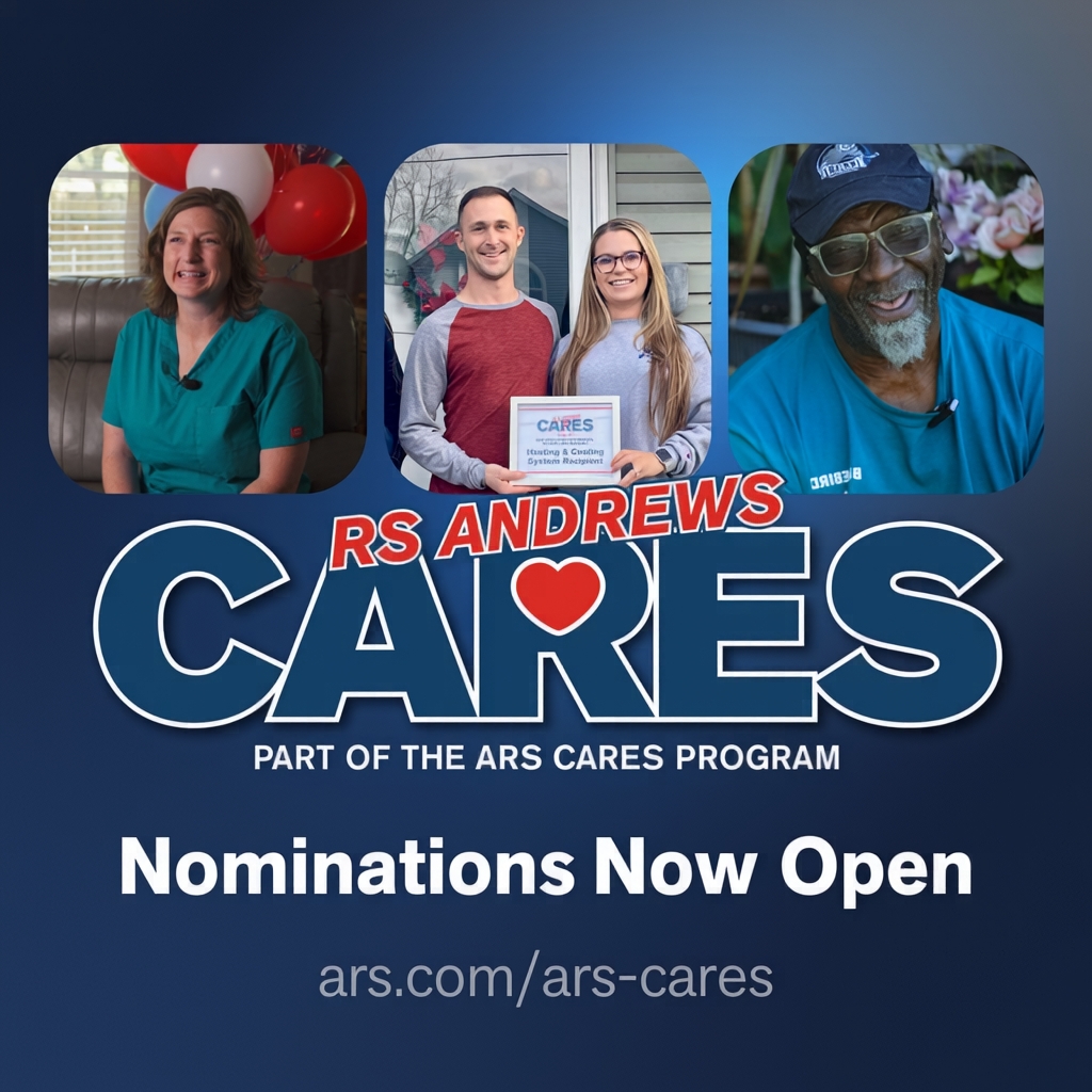 RS Andrews of Tidewater Facebook ad: Nominate Someone in Need of Home Comfort