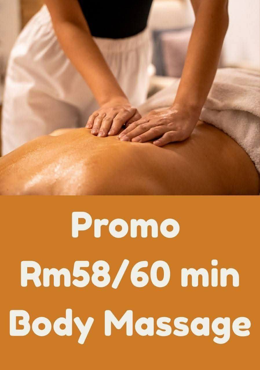 Onsoi Refleksologi Beverly Plaza Penampang Facebook ad: 𝗥𝗺𝟱𝟴/𝟲𝟬 𝗺𝗶𝗻 𝗕𝗼𝗱𝘆 𝗠𝗮𝘀𝘀𝗮𝗴𝗲 𝗔𝗹𝗹 𝗗𝗮𝘆…