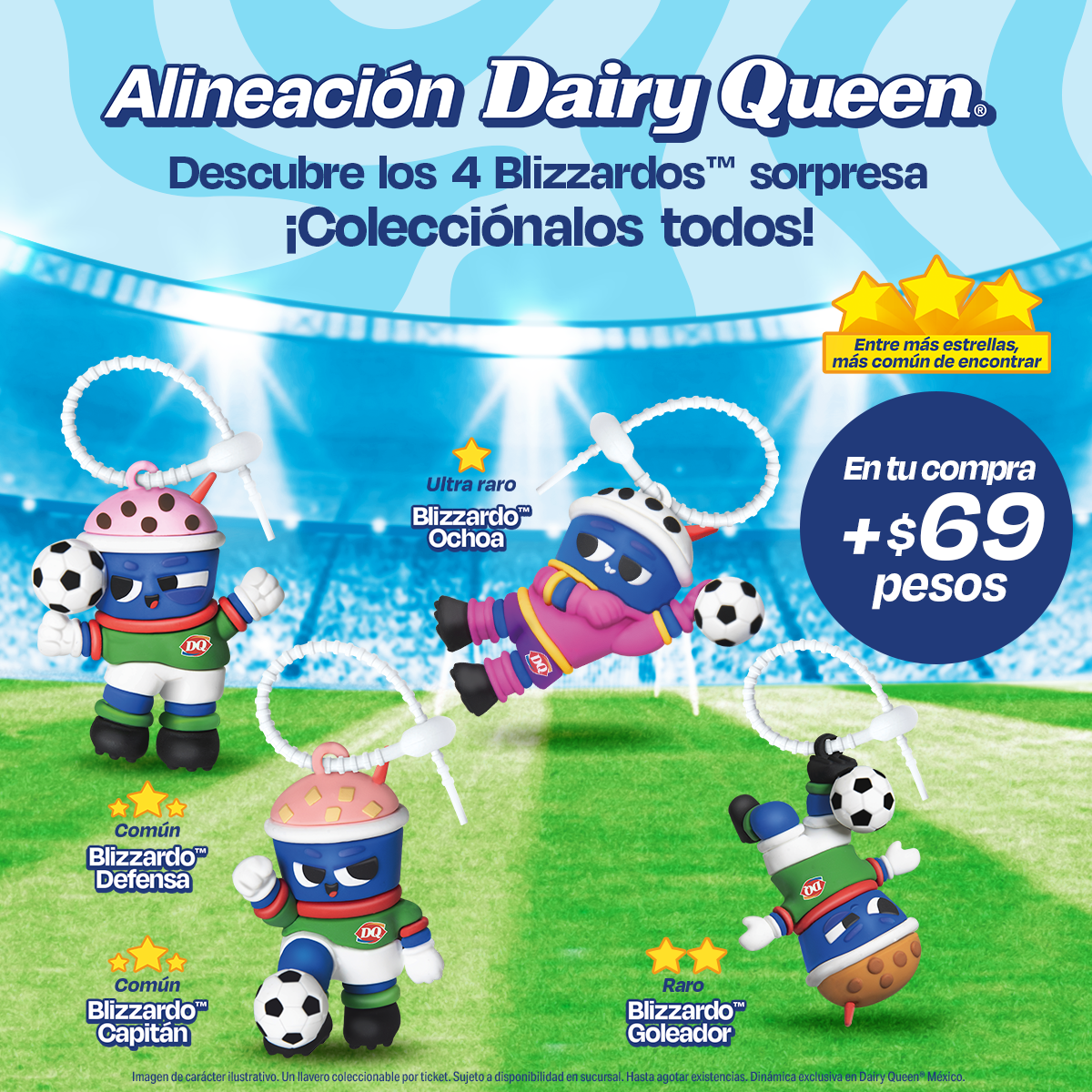 Dairy Queen Facebook ad: La alineación más memorable ya está aquí.