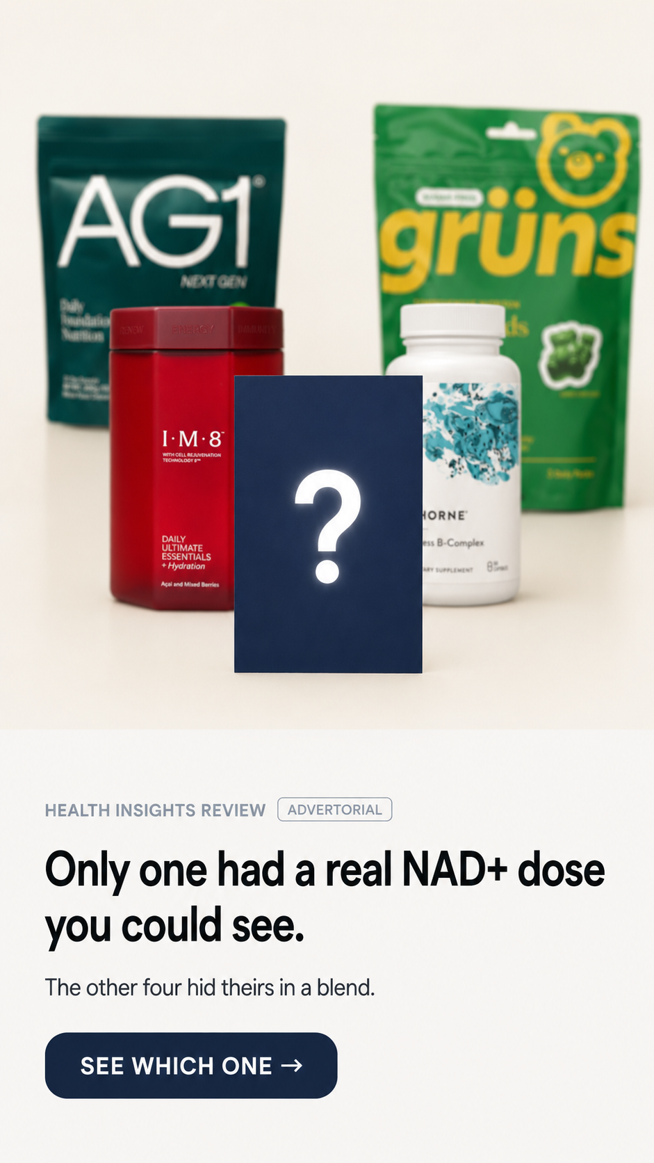 Health Insights Review Facebook ad from Jul 27, 2026
