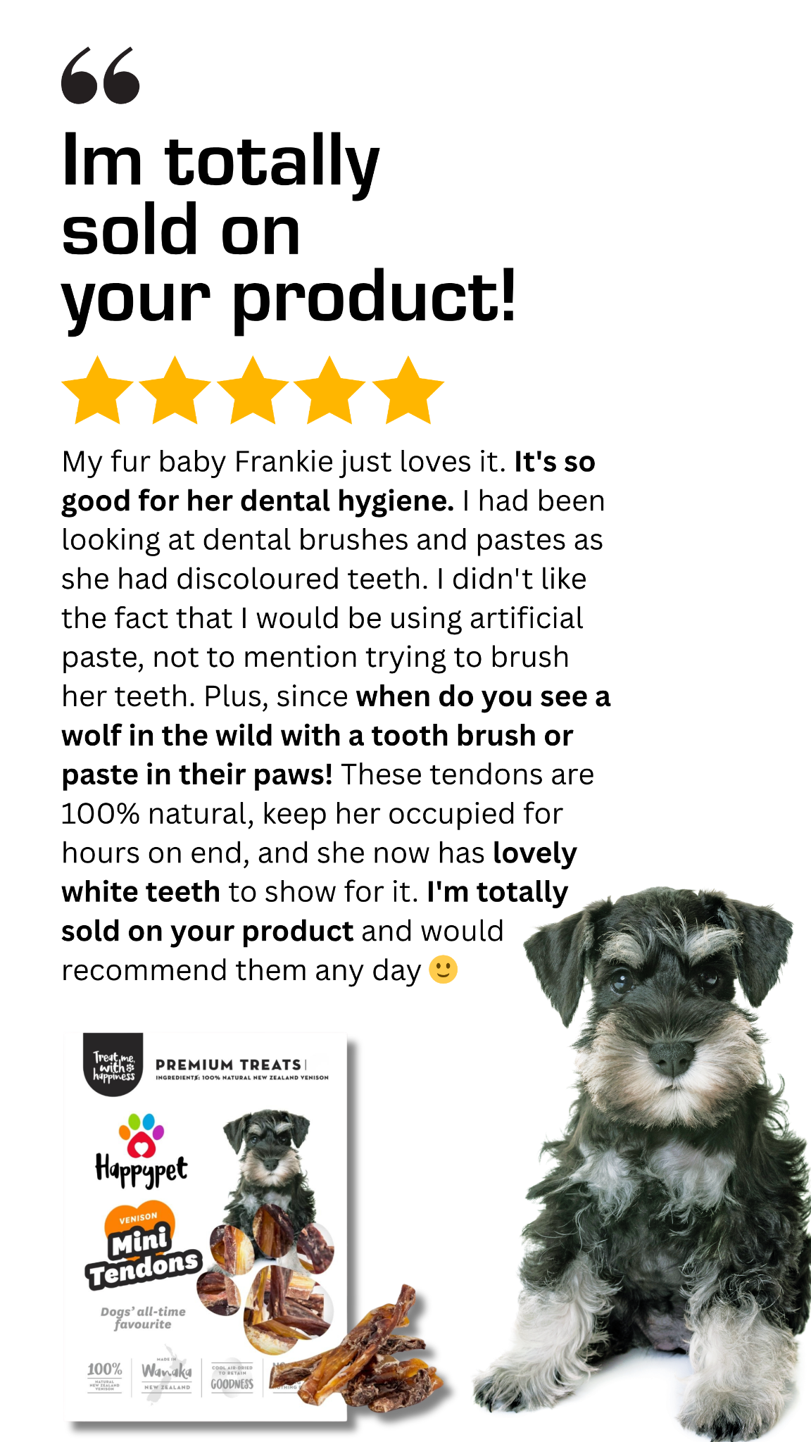 Happypet NZ Pet Treats Facebook ad from May 10, 2026
