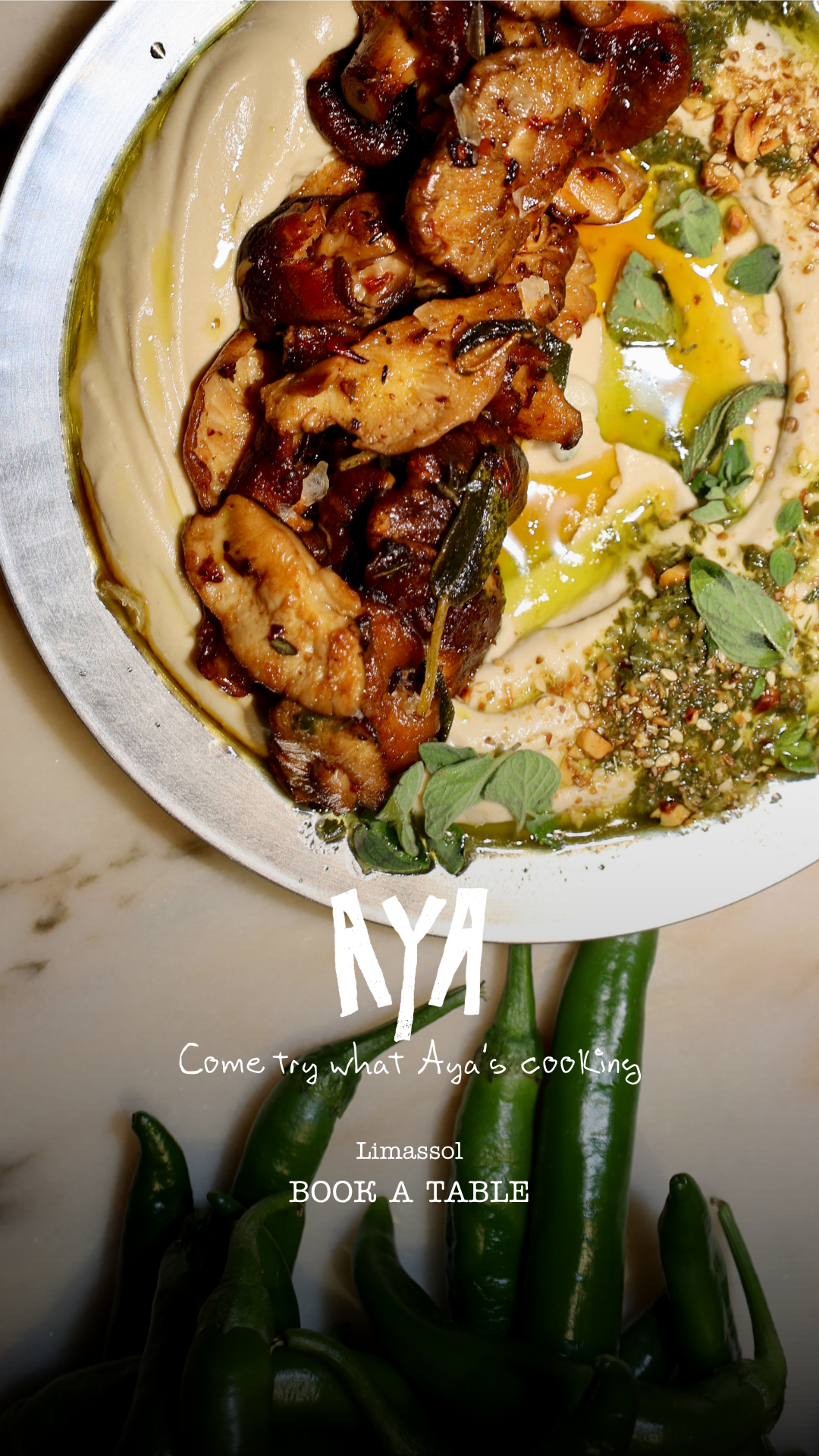 Aya Cooks Facebook ad