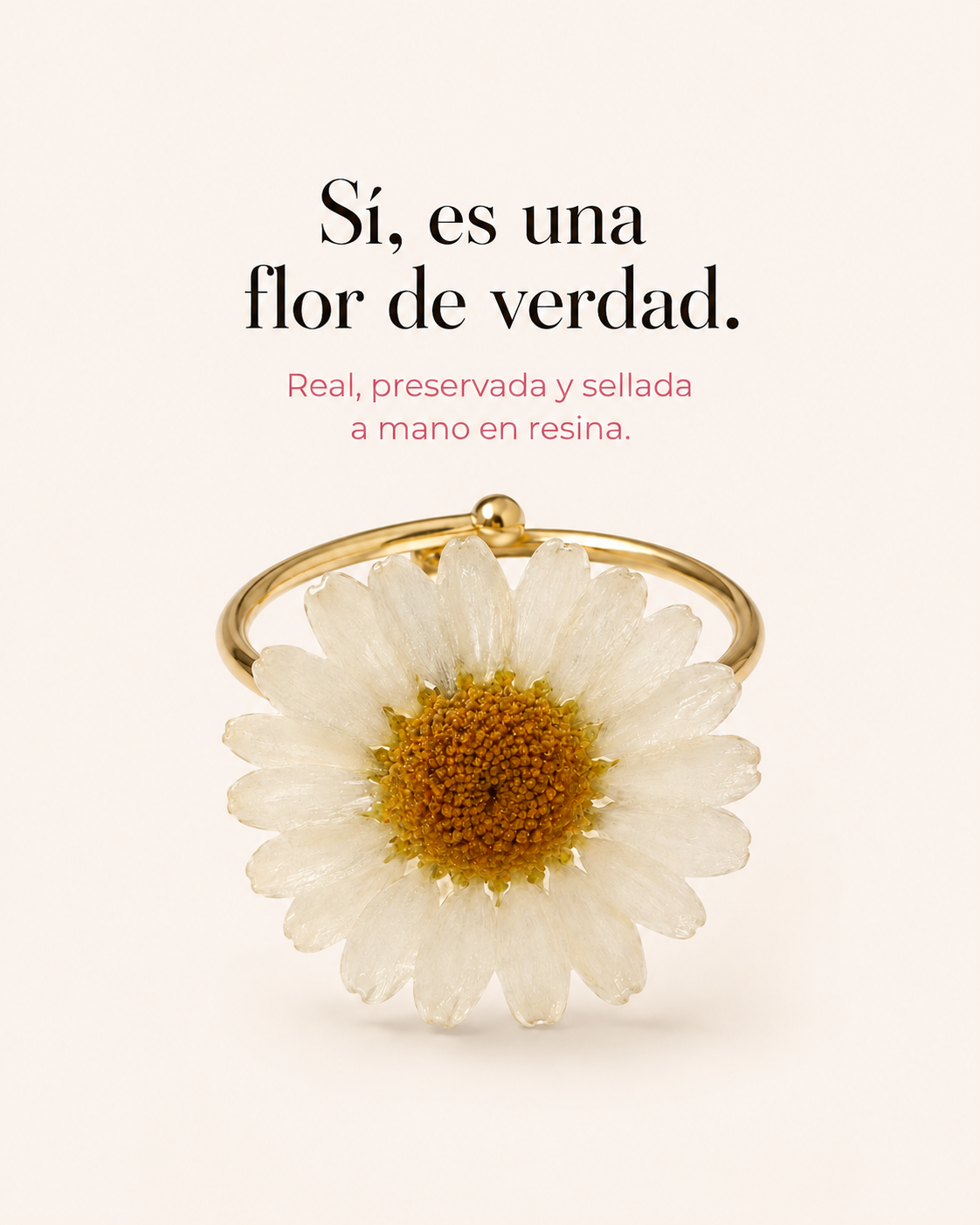 Eterna by Zahara Facebook ad: Una flor real que dura para siempre