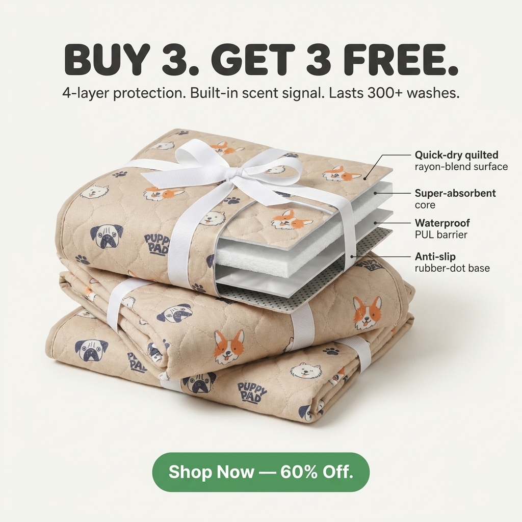 PuppyPad Facebook ad