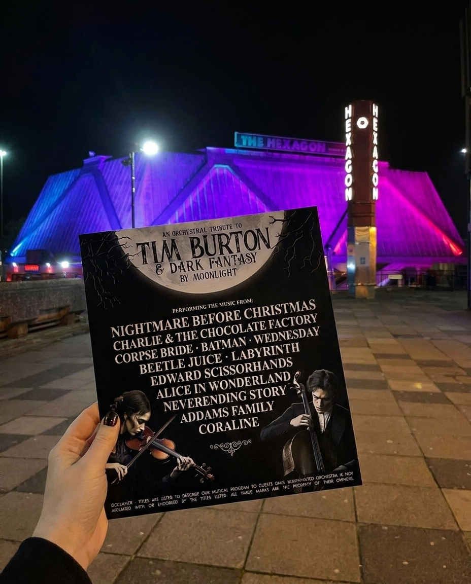 Illuminated Orchestra Facebook ad: Hexagon, Reading | 29/9/26 Tickets Selling Fast