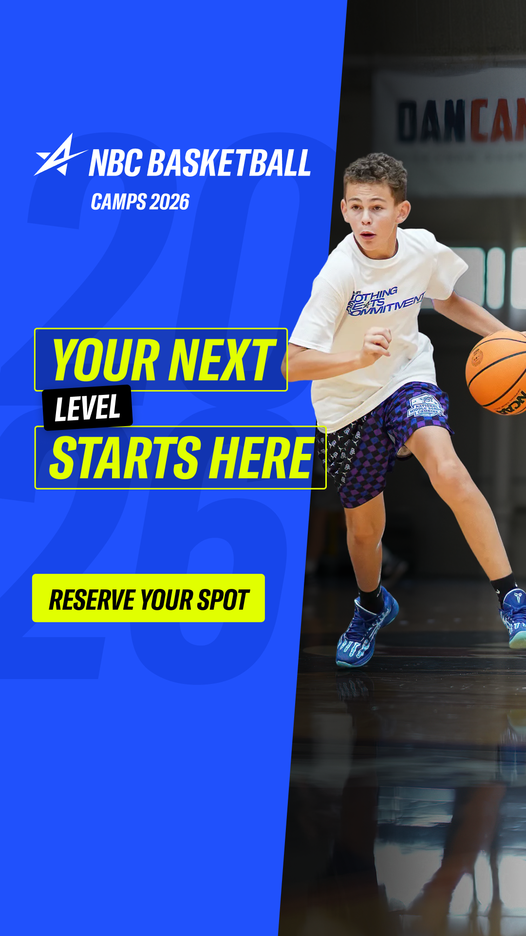 NBC Basketball Facebook ad