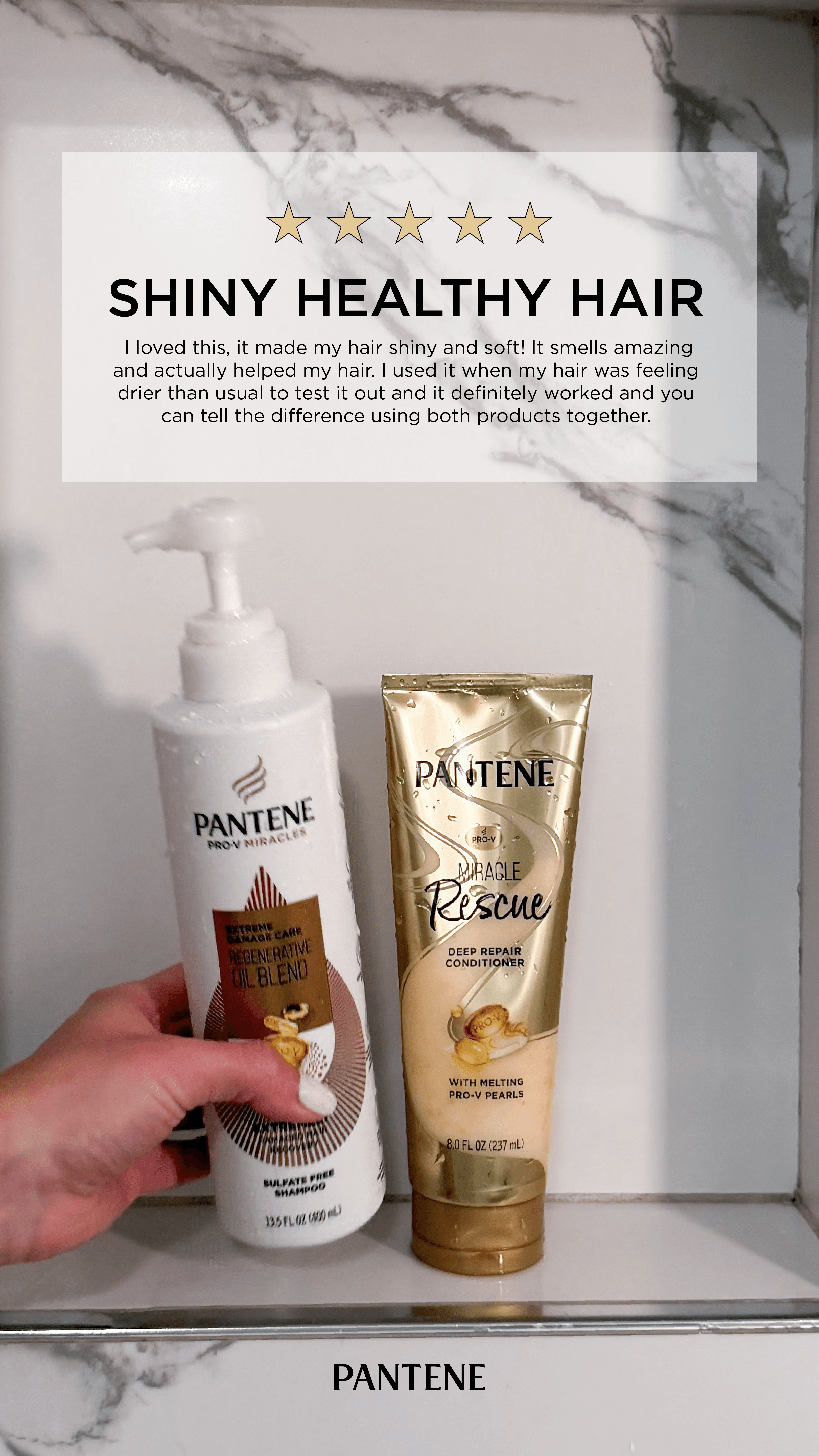 Pantene North America Facebook ad