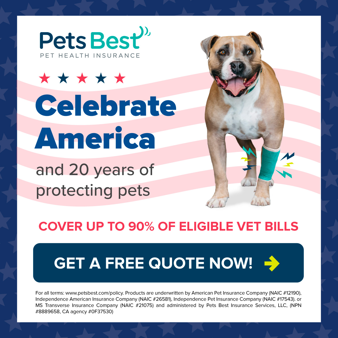 Pets Best Pet Health Insurance Facebook ad