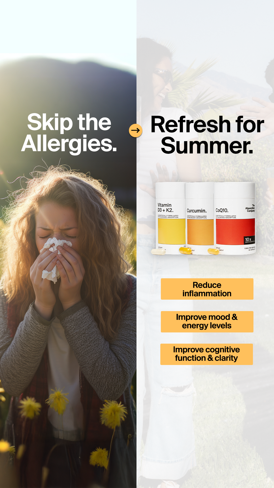 The Absorption Company Facebook ad