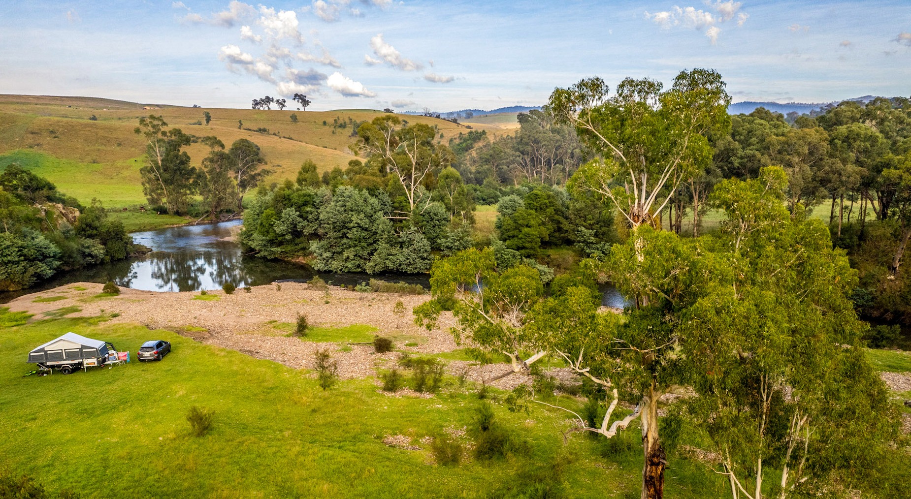 Paradise Valley Camping Ground Facebook ad: The ultimate riverside camp spot in the beautiful…