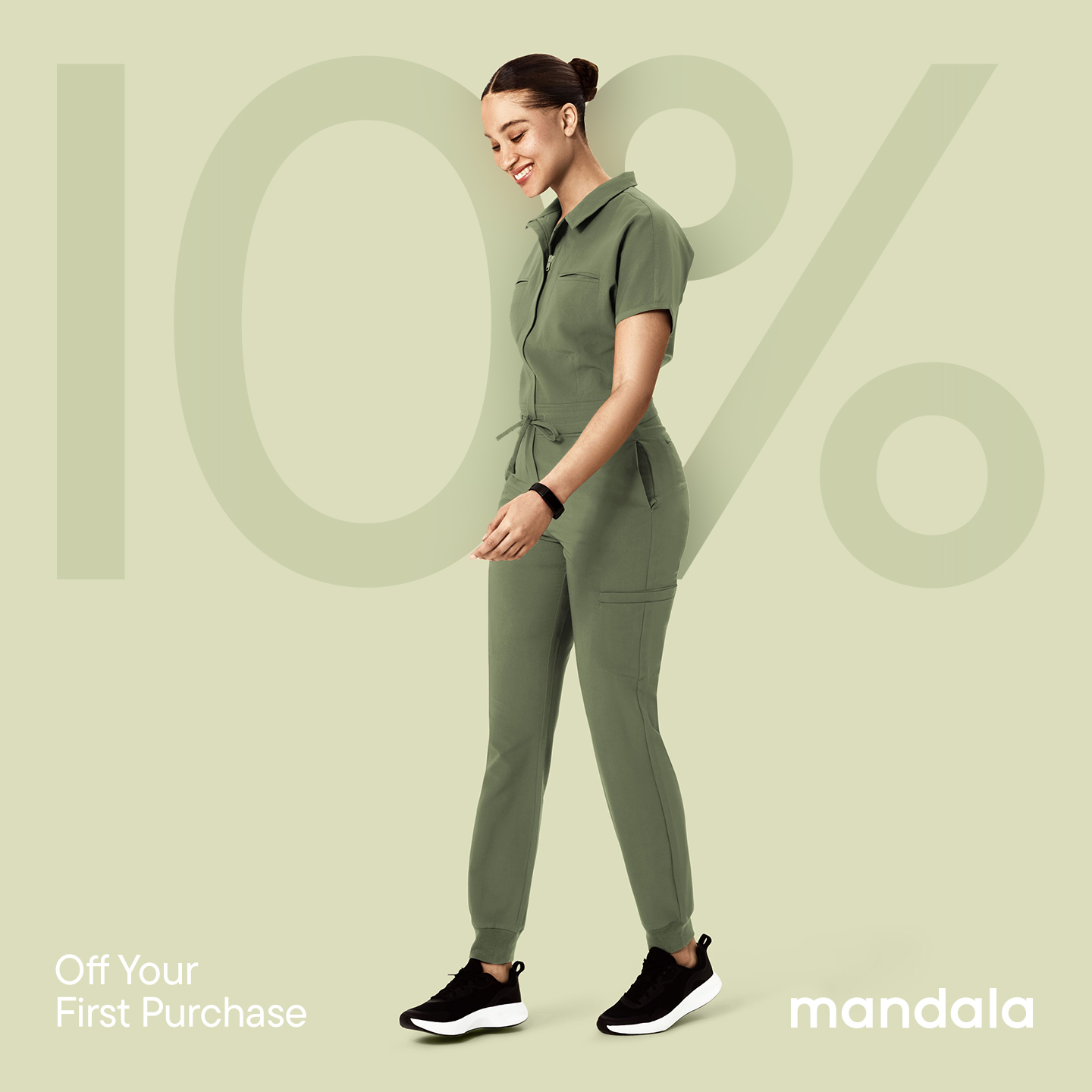 Mandala Scrubs Facebook ad