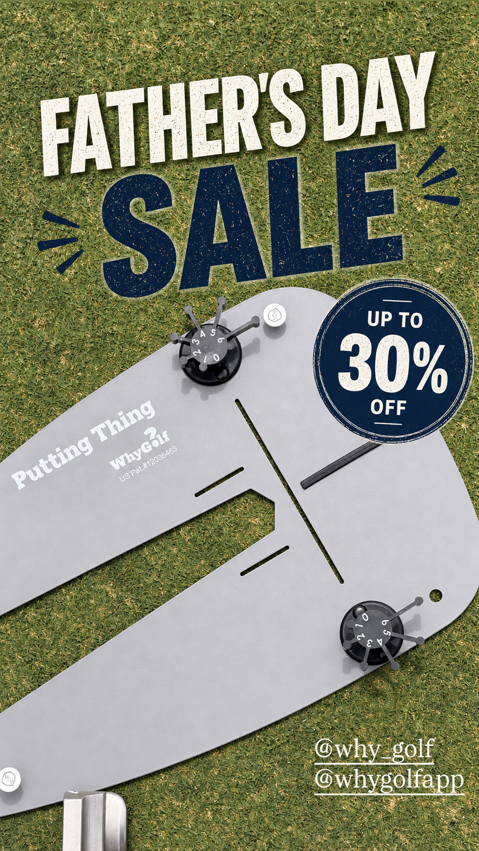 WhyGolf Facebook ad