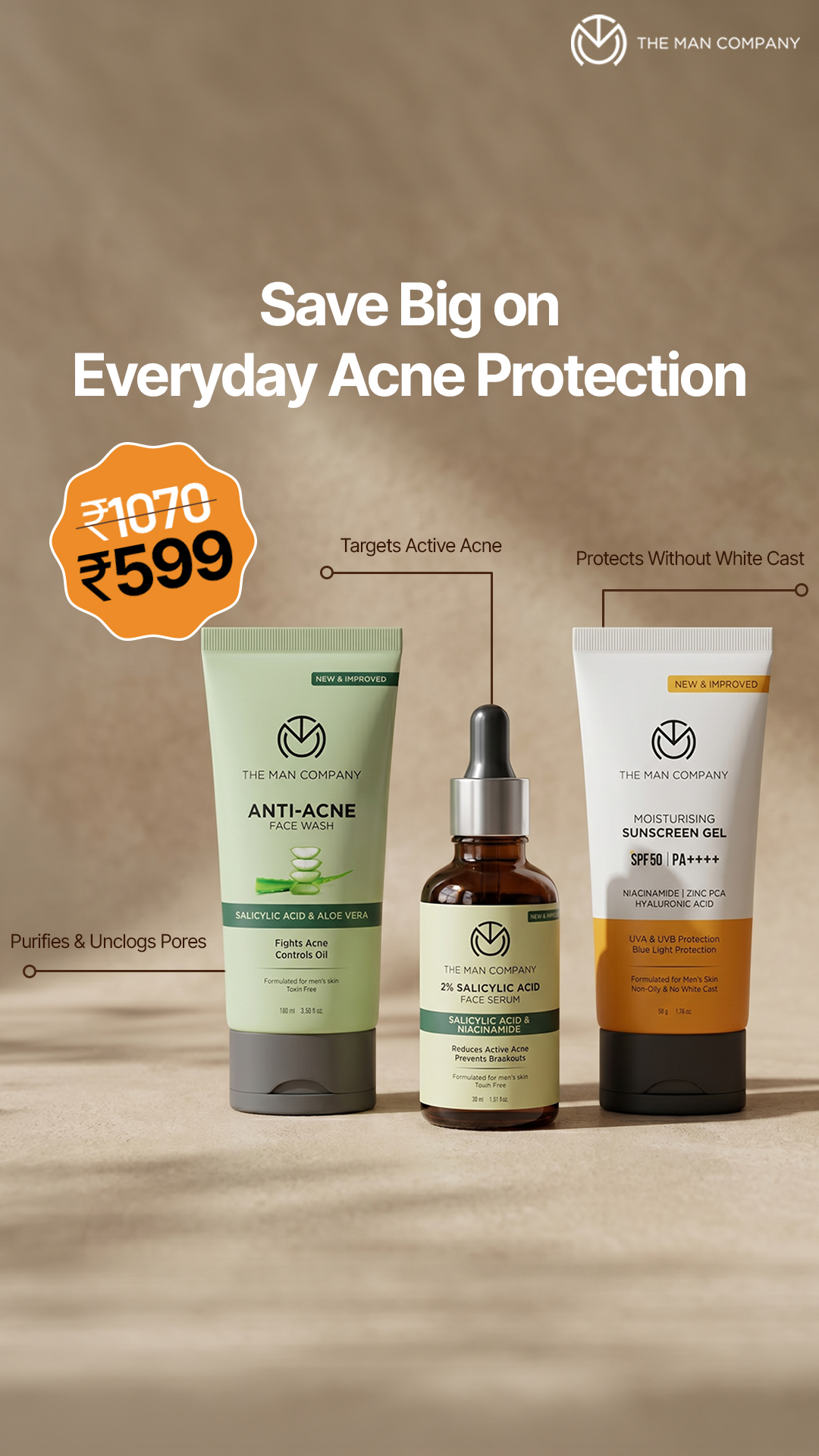 TheManCompany Facebook ad