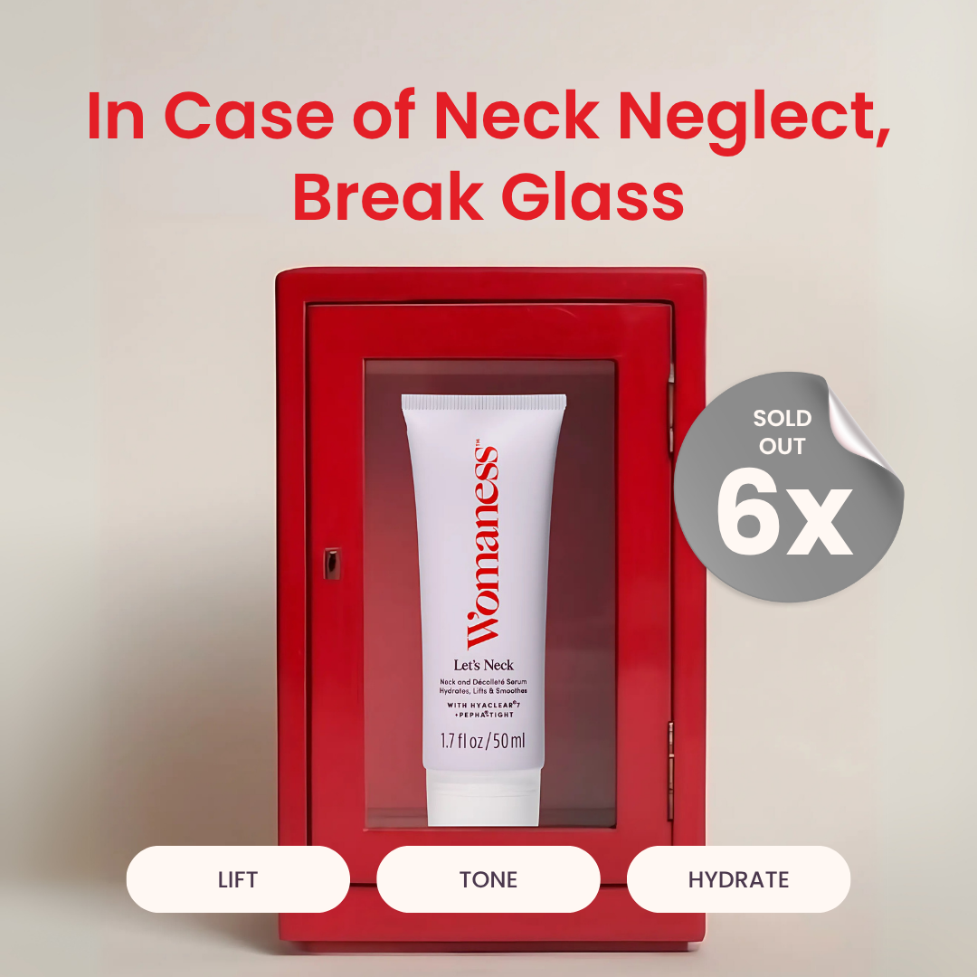 Womaness Facebook ad: Skincare Made for Menopausal Skin, Save Up To 10%