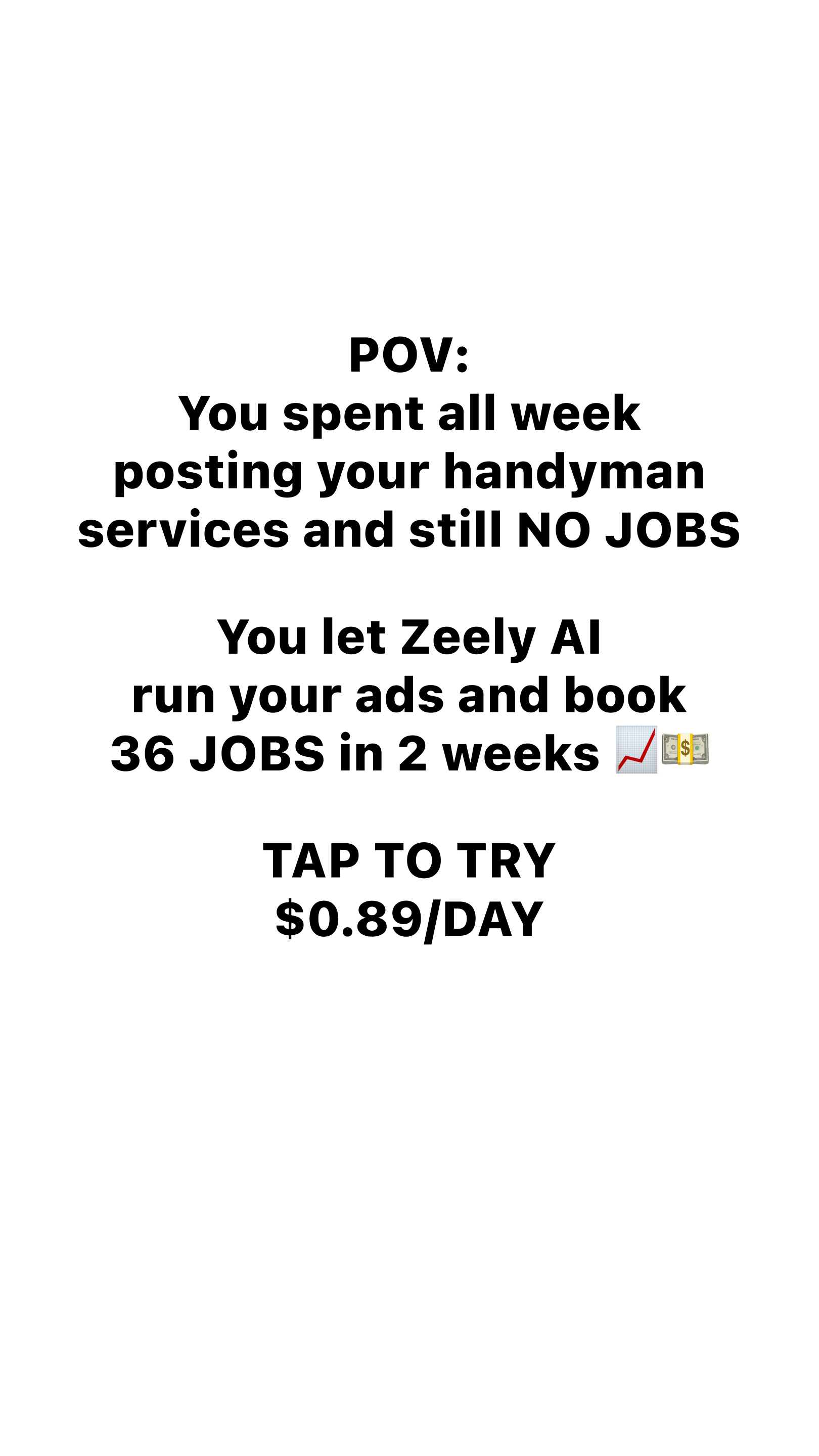Zeely Facebook ad