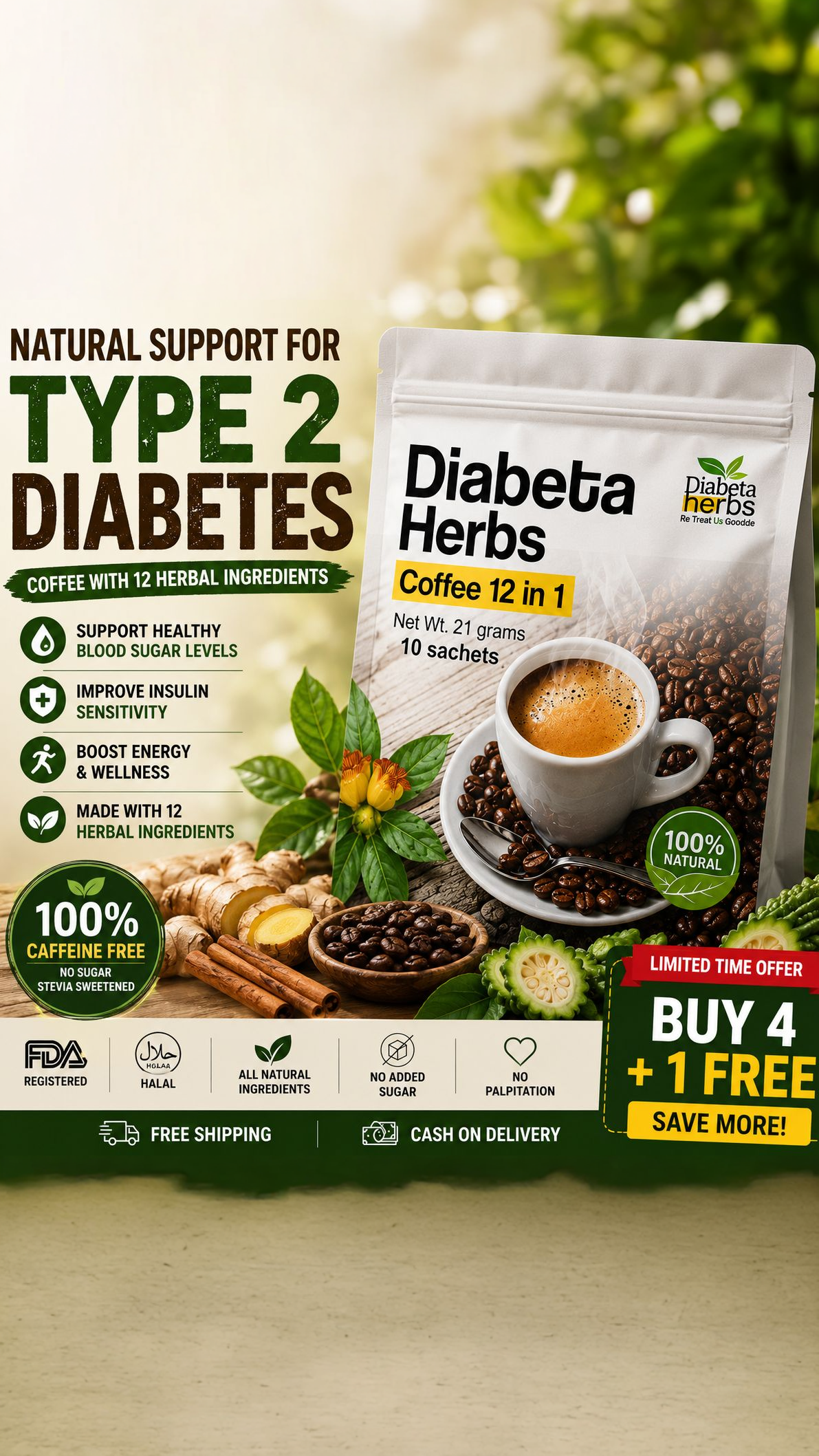 Diabetaherbs - MAIN STORE Facebook ad