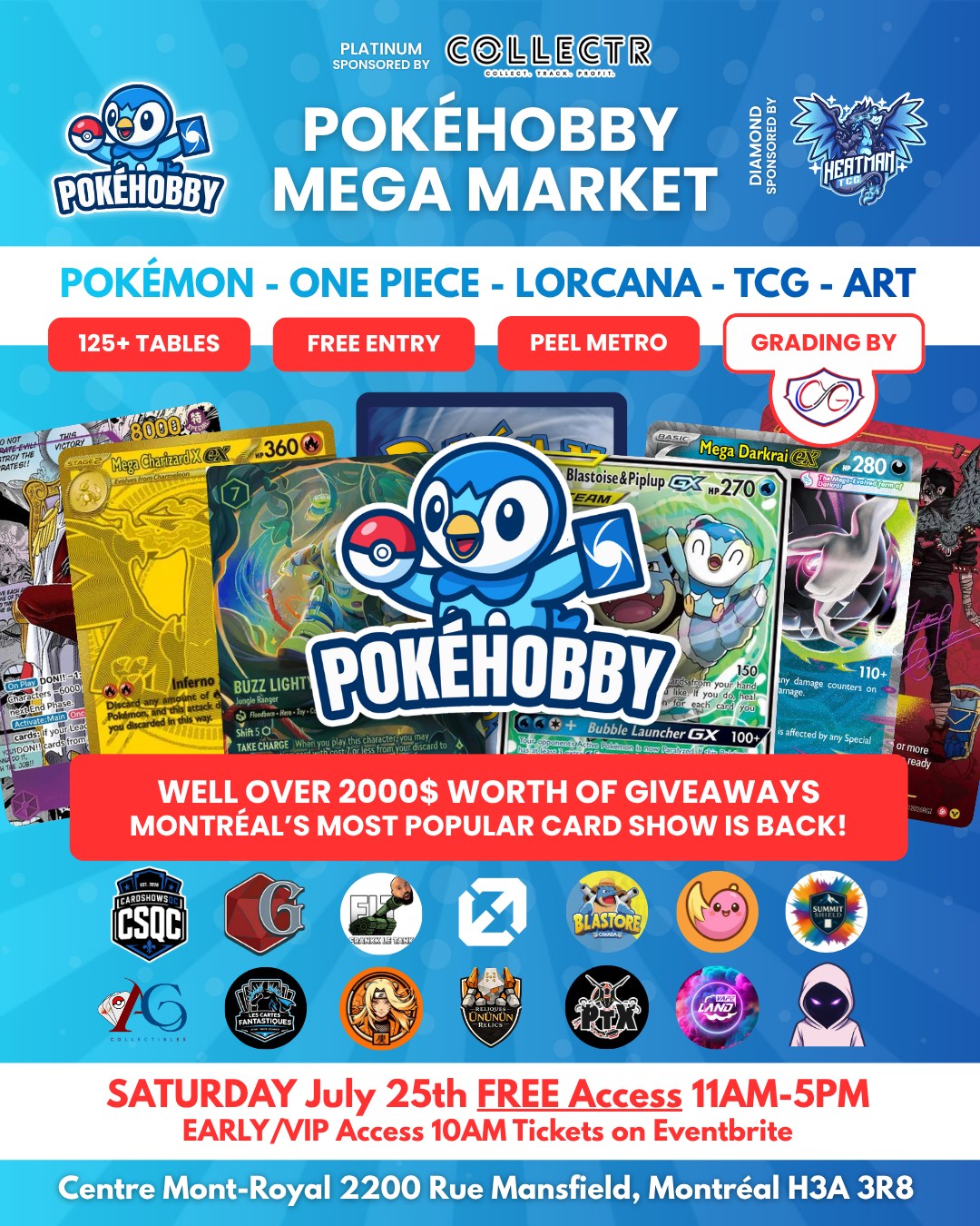 PokéHobby - PokéChampionMarc Facebook ad: PokéHobby Mega Market July - Pokémon Cards & TCG…