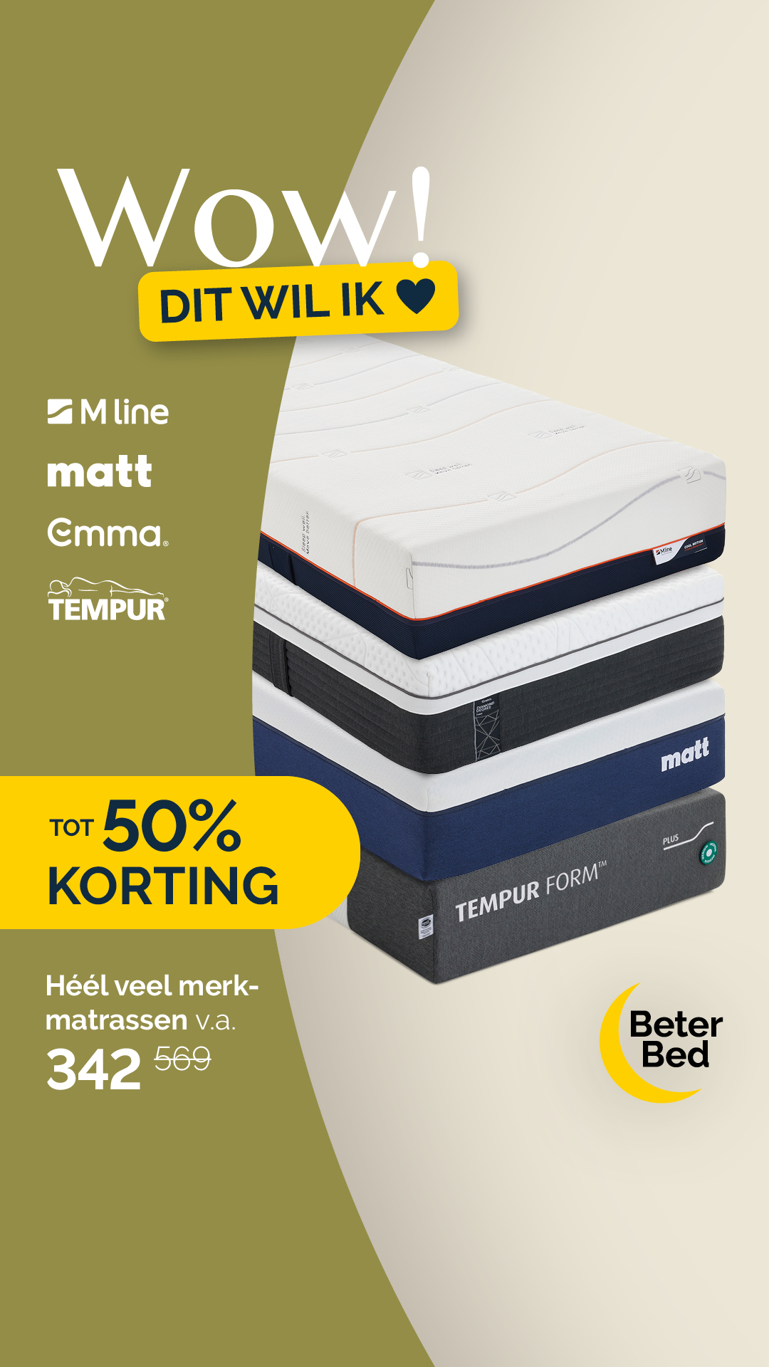 Beter Bed Facebook ad