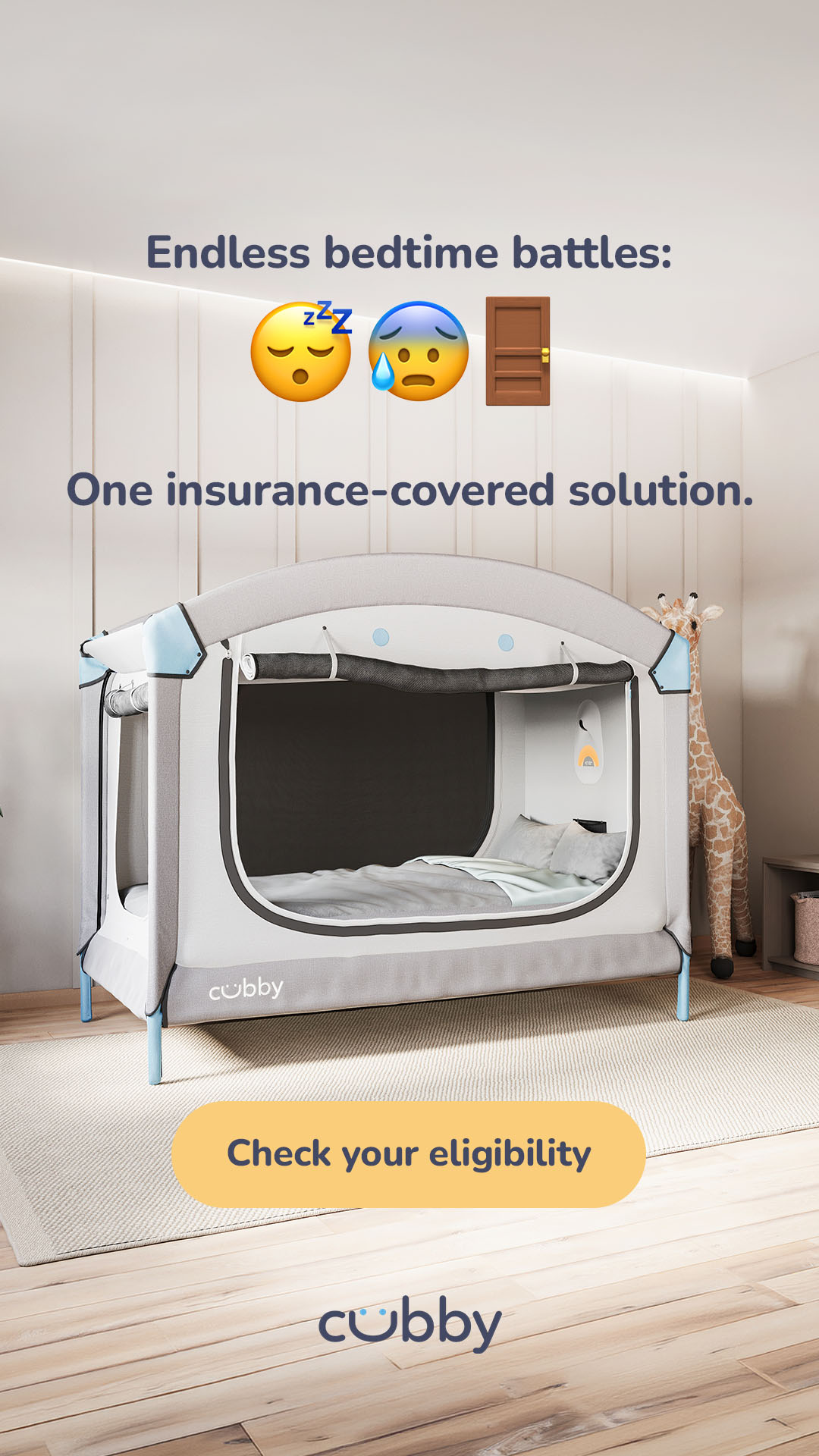 Cubby Beds Facebook ad
